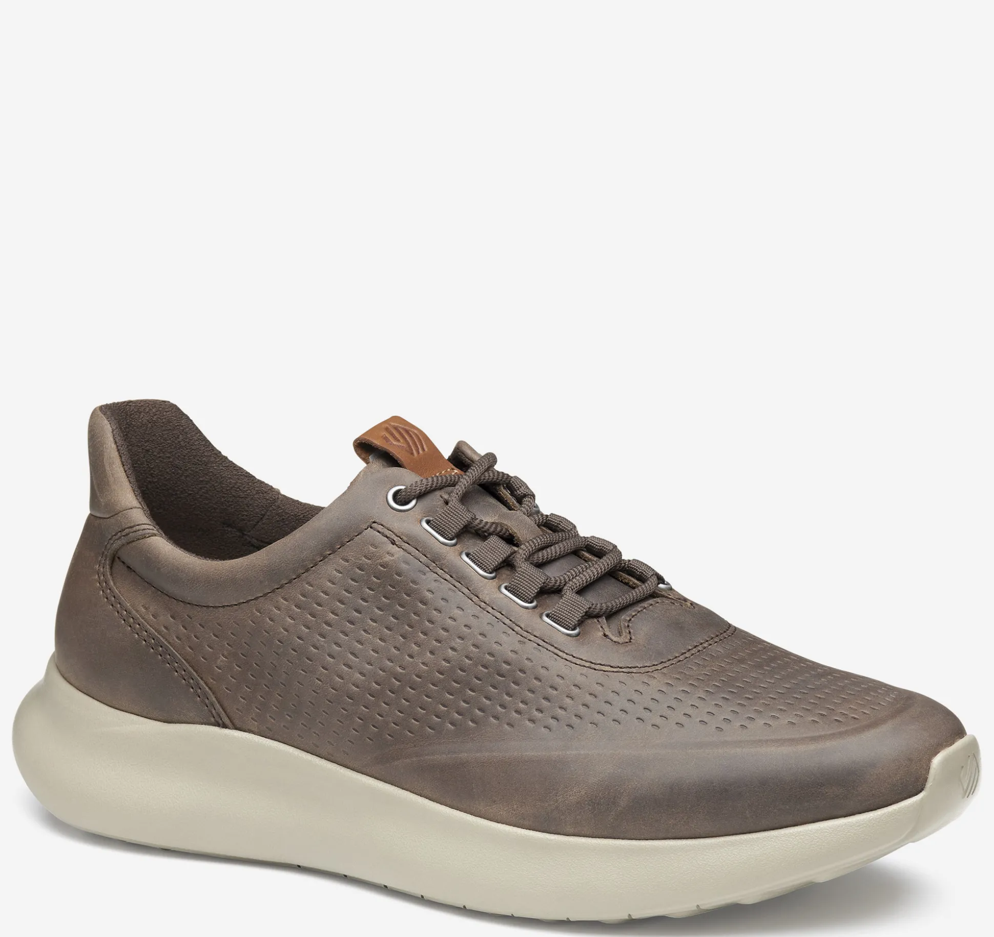 Lace-ups^Johnston & Murphy Amherst 2.0 Embossed U-Throat StoneOiledFullGrain