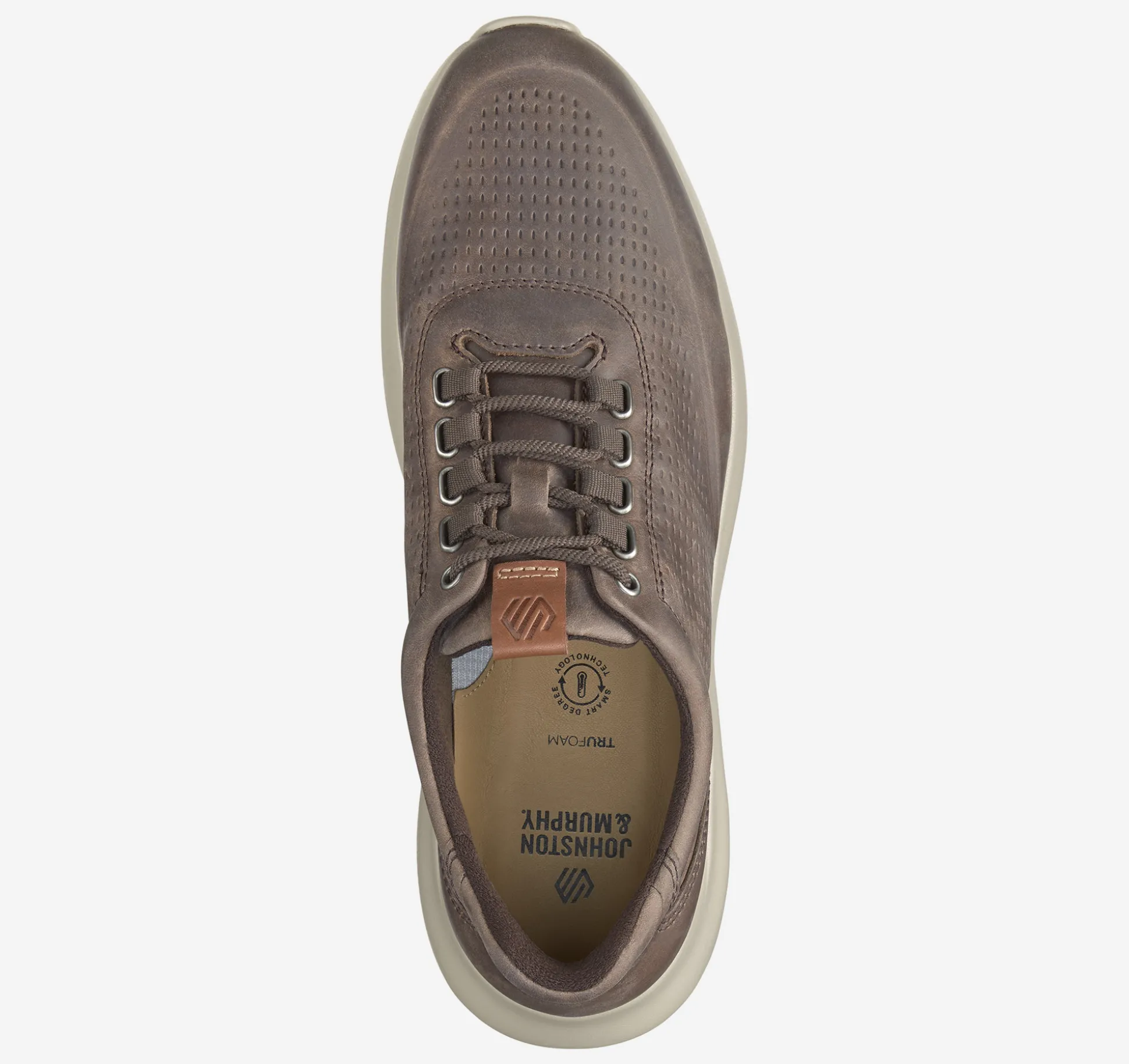 Lace-ups^Johnston & Murphy Amherst 2.0 Embossed U-Throat StoneOiledFullGrain