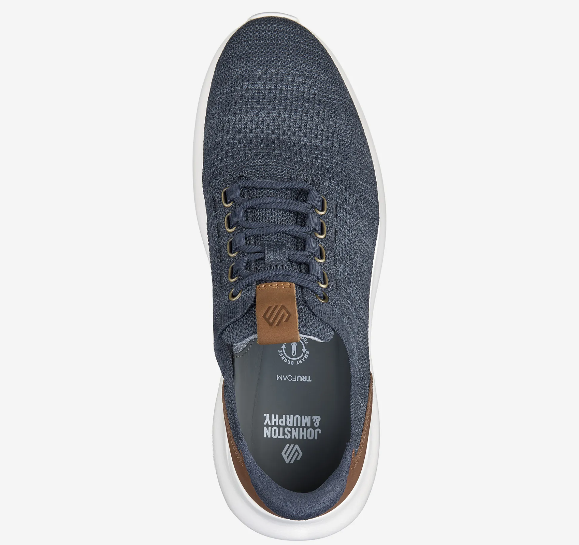 Lace-ups^Johnston & Murphy Amherst 2.0 Knit Plain Toe NavyHeatheredKnit