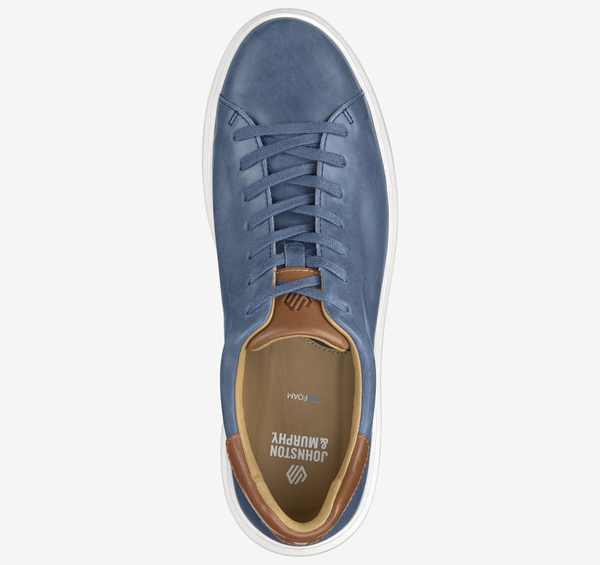 New Arrivals | Lace-ups^Johnston & Murphy Anders Lace-To-Toe NavyFullGrain