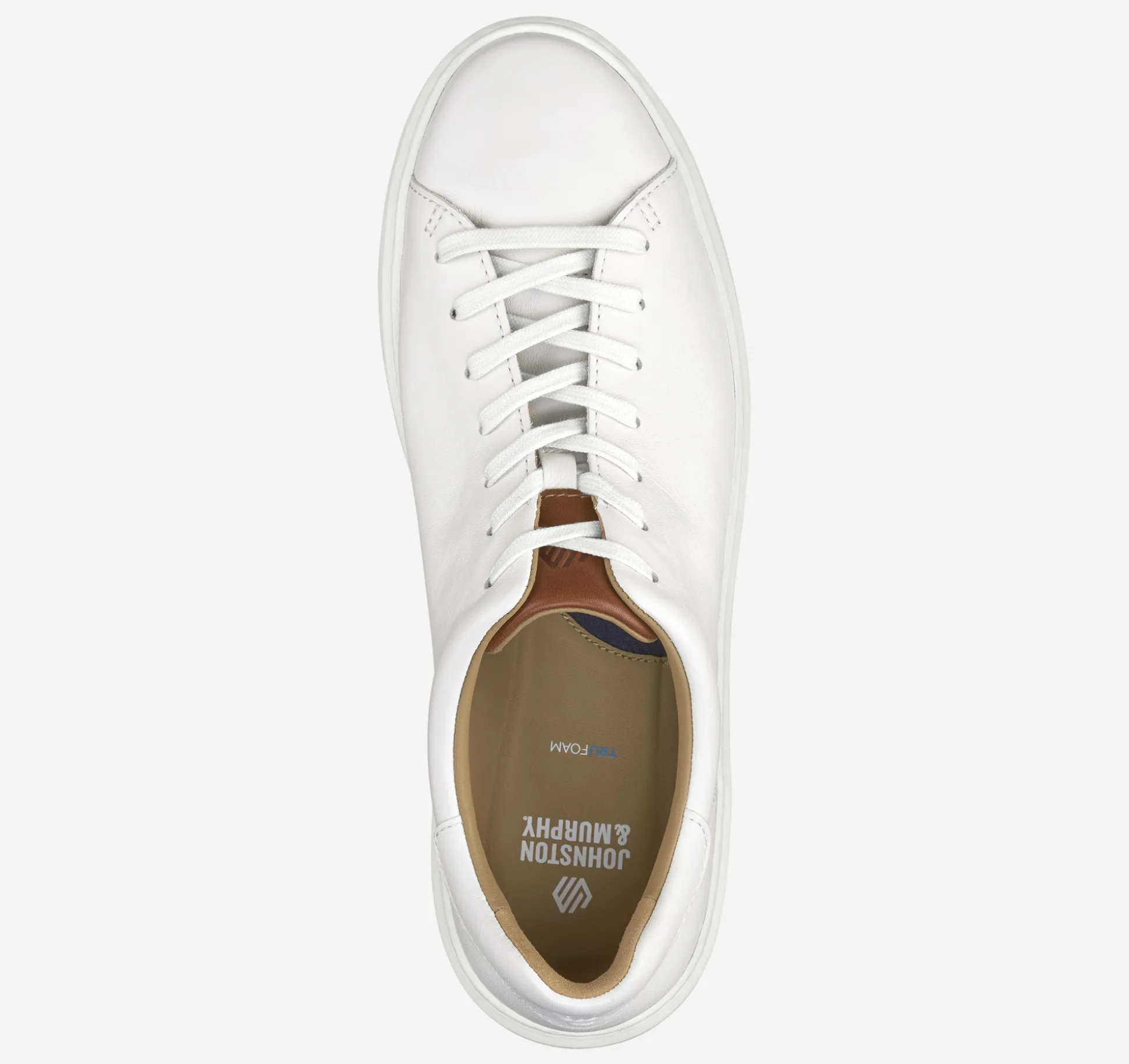 New Arrivals | Lace-ups^Johnston & Murphy Anders Lace-To-Toe WhiteFullGrain