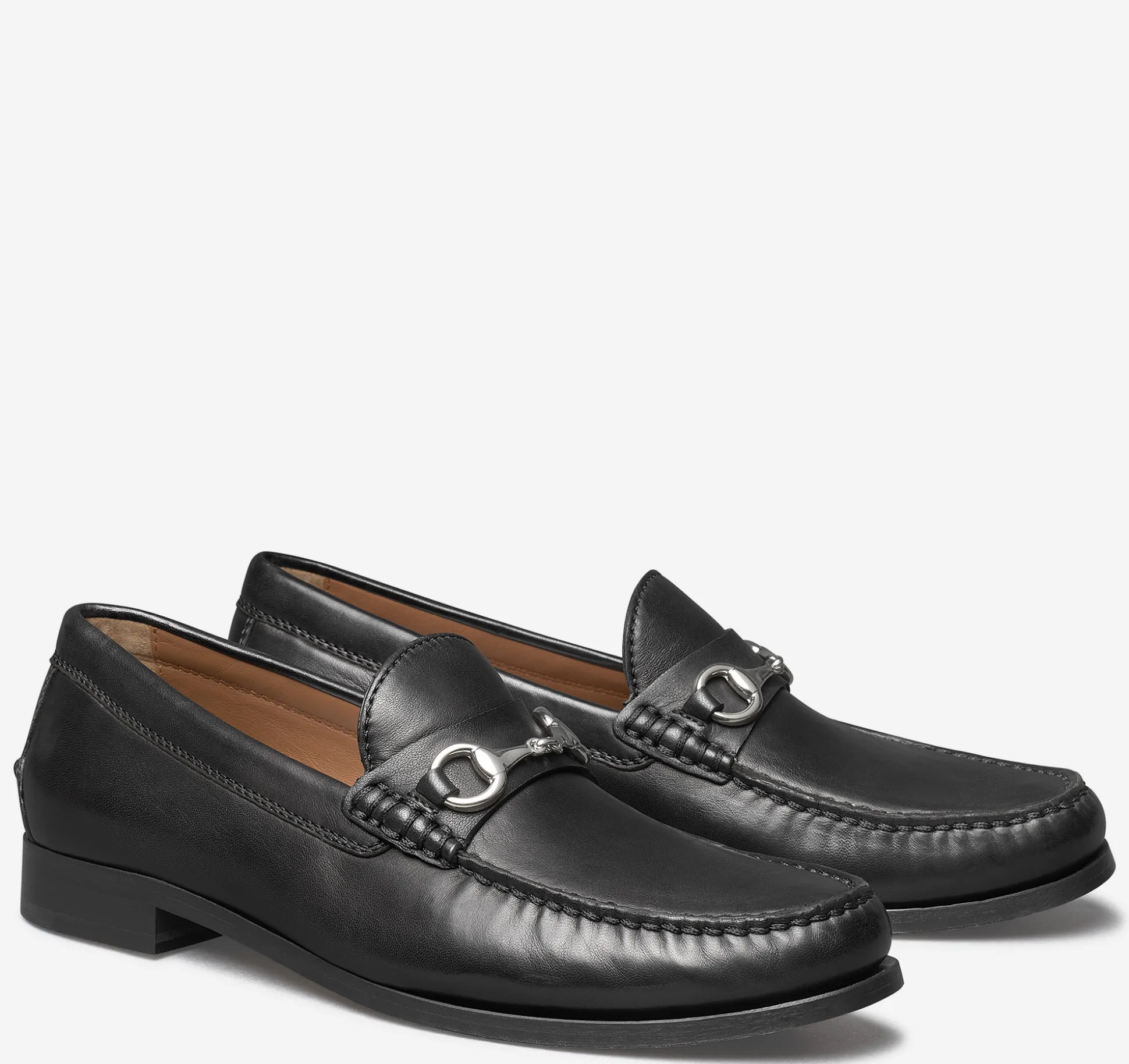 Slip-ons & Loafers^Johnston & Murphy Baldwin Bit Loafer BlackSheepskin