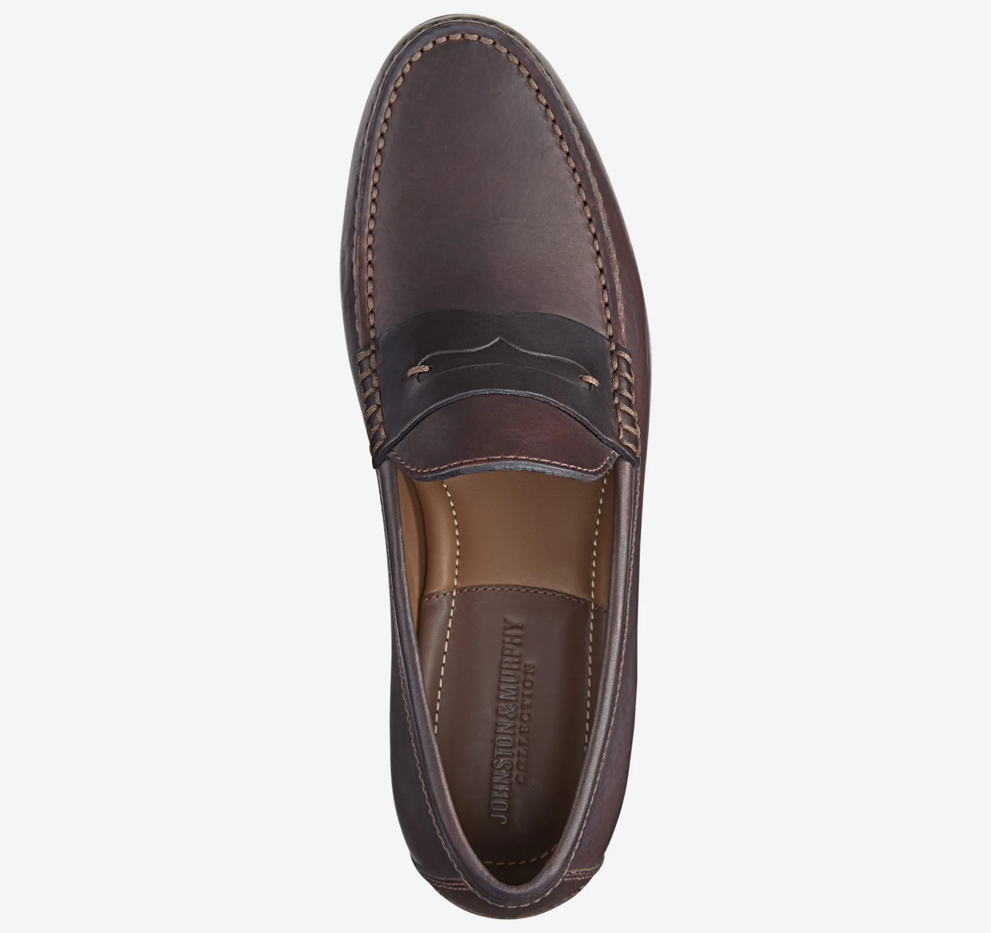 Slip-ons & Loafers^Johnston & Murphy Baldwin Penny Loafer DarkBrownEnglishFullGrain