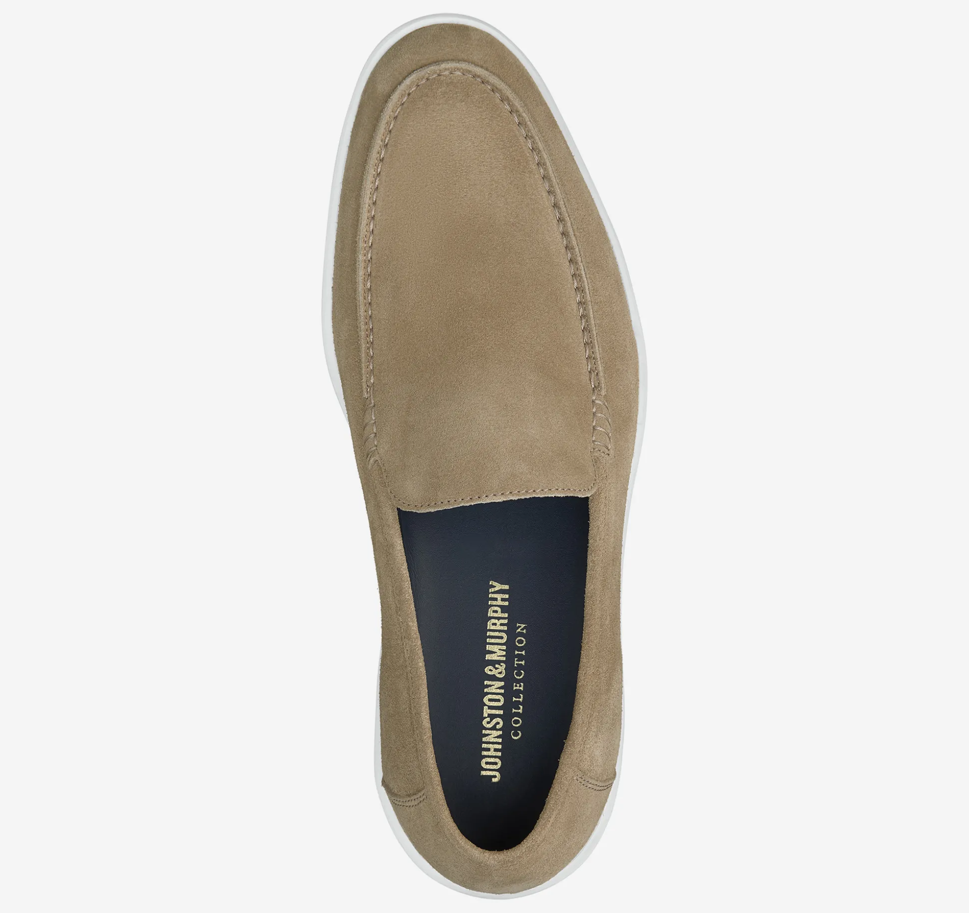 Slip-ons & Loafers^Johnston & Murphy Bolivar Venetian Loafer TaupeItalianSuede