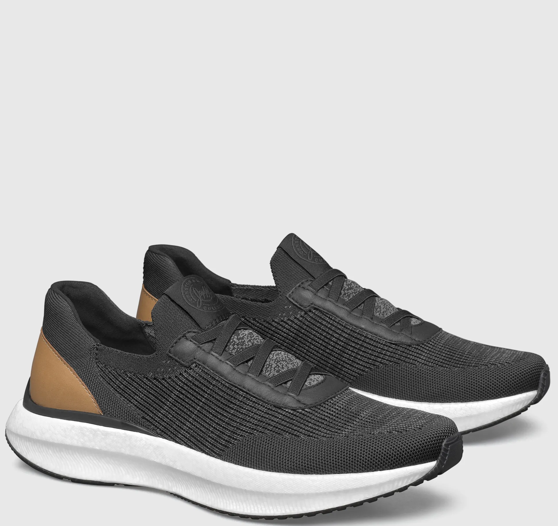 Slip-ons & Loafers | Lace-ups^Johnston & Murphy Briley Knit Jogger BlackKnit