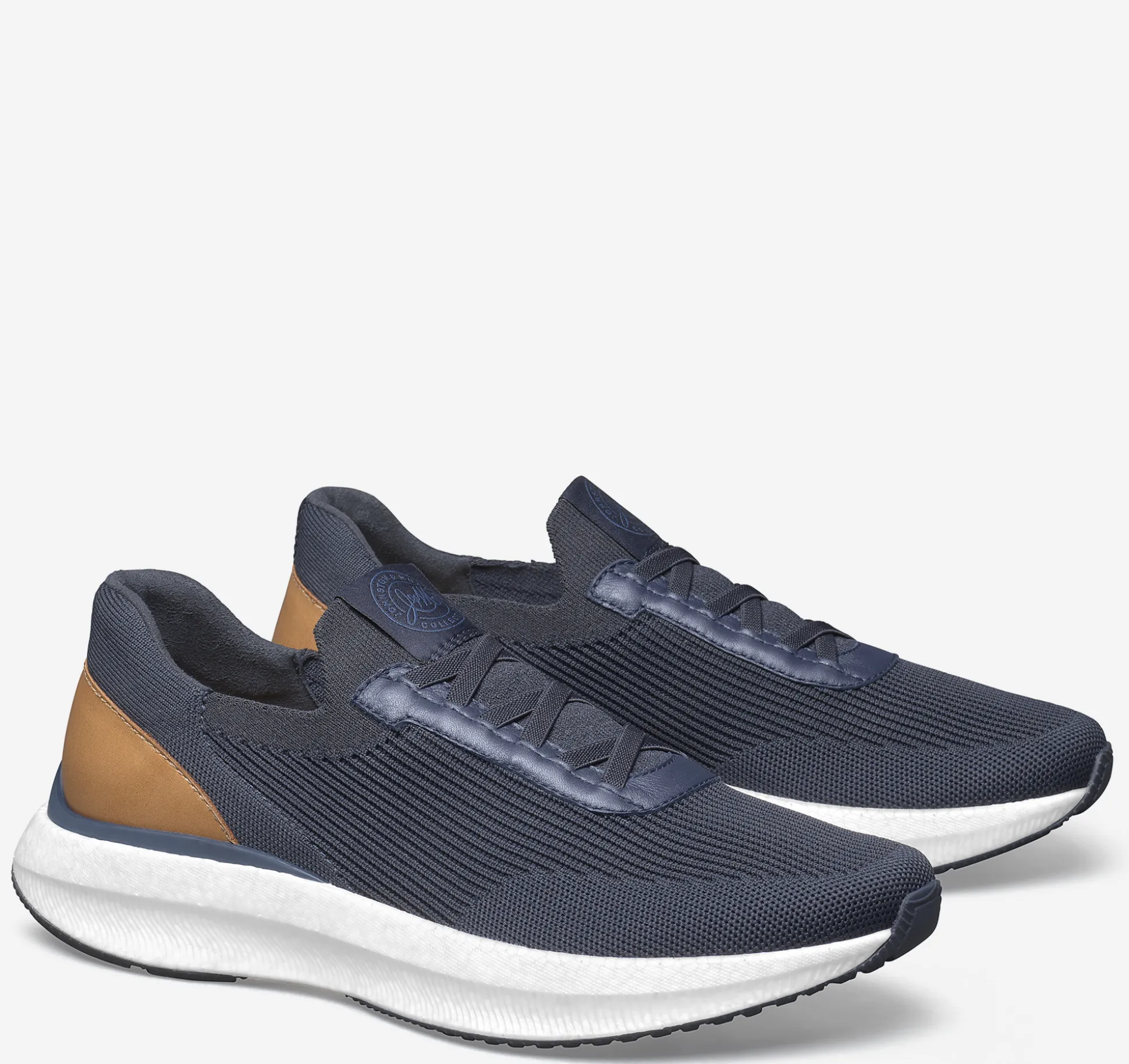 Slip-ons & Loafers | Lace-ups^Johnston & Murphy Briley Knit Jogger NavyKnit