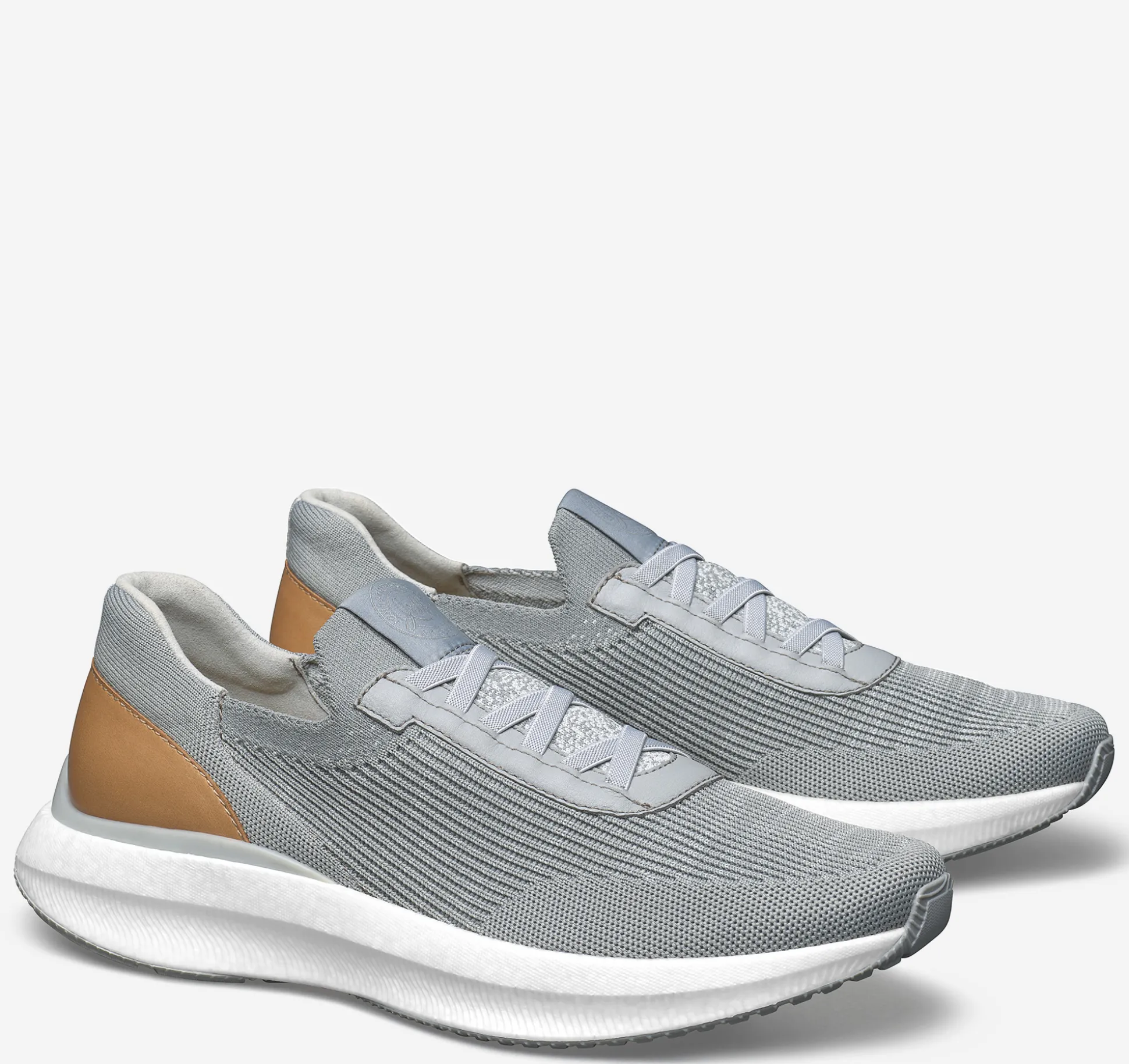 Slip-ons & Loafers | Lace-ups^Johnston & Murphy Briley Knit Jogger GrayKnit