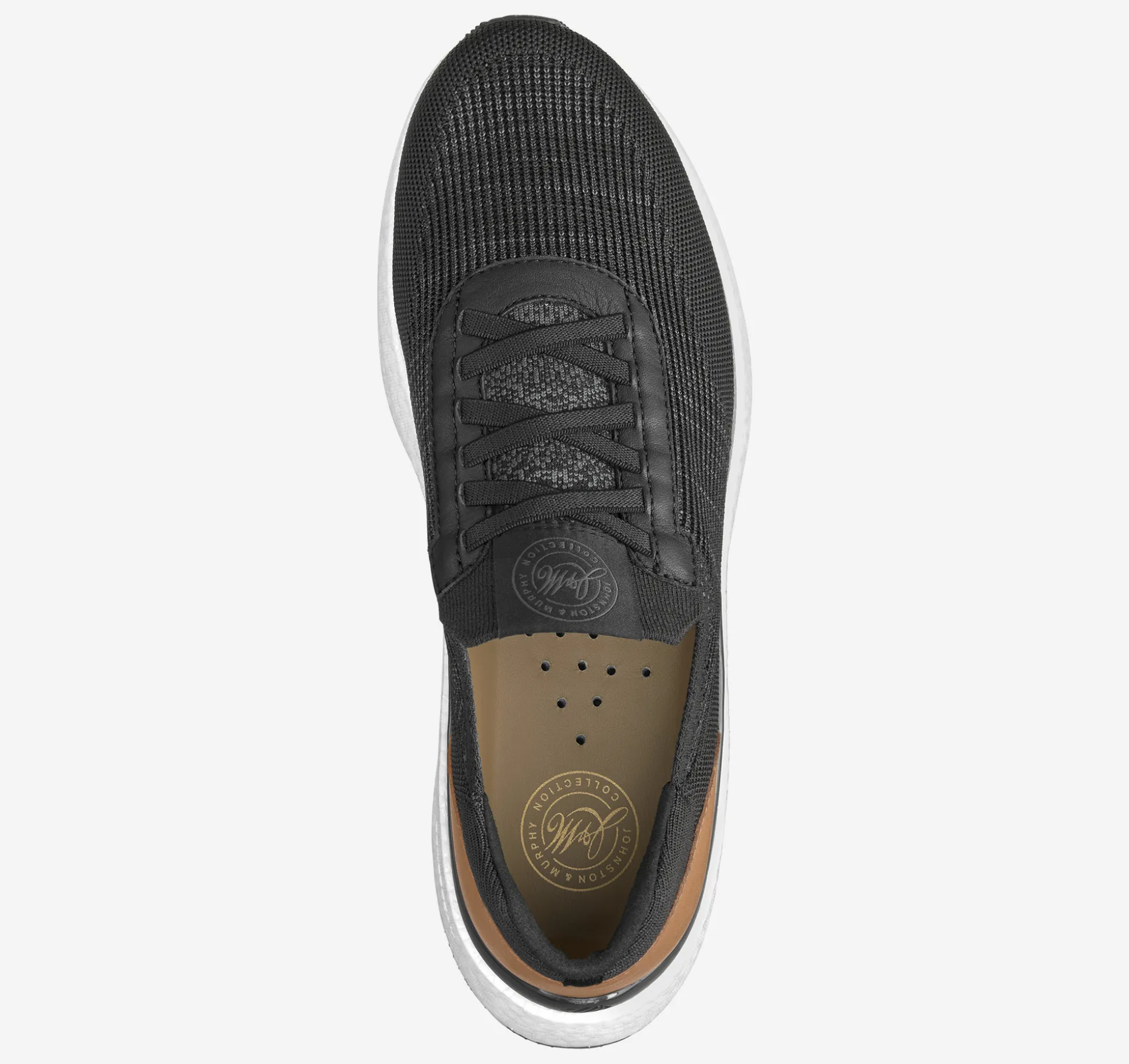 Slip-ons & Loafers | Lace-ups^Johnston & Murphy Briley Knit Jogger BlackKnit