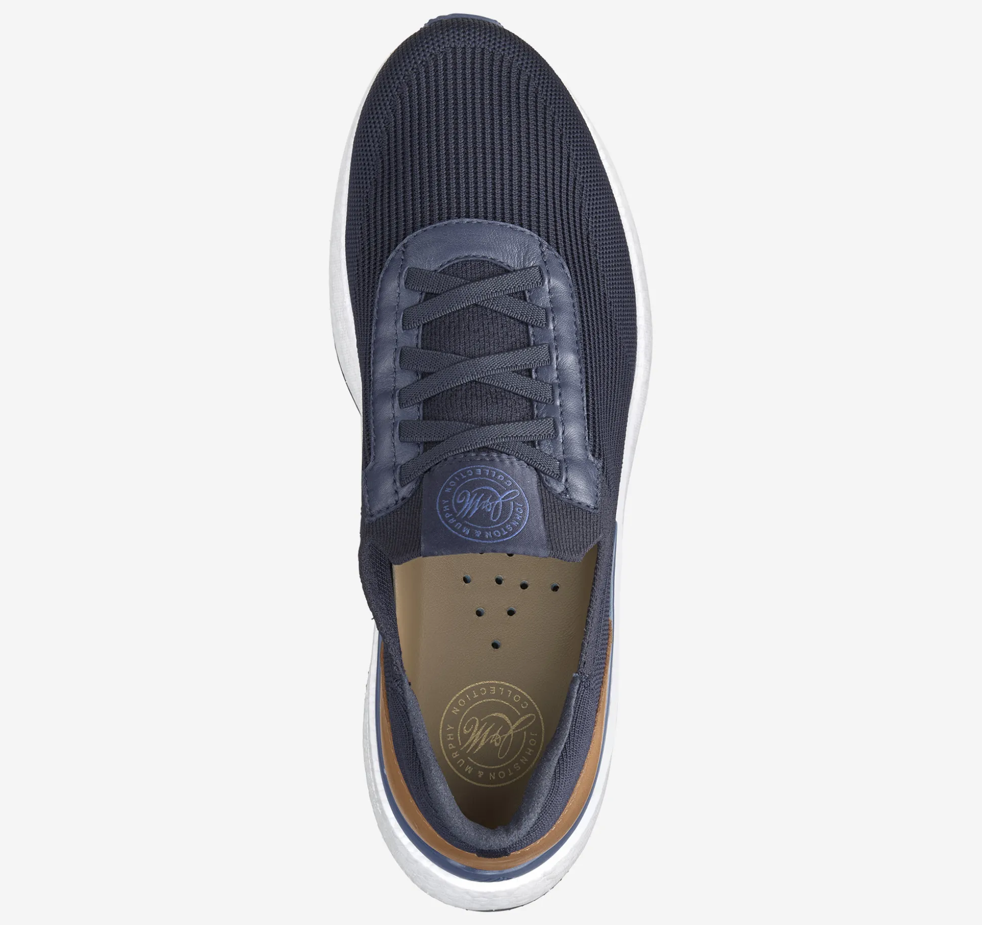 Slip-ons & Loafers | Lace-ups^Johnston & Murphy Briley Knit Jogger NavyKnit