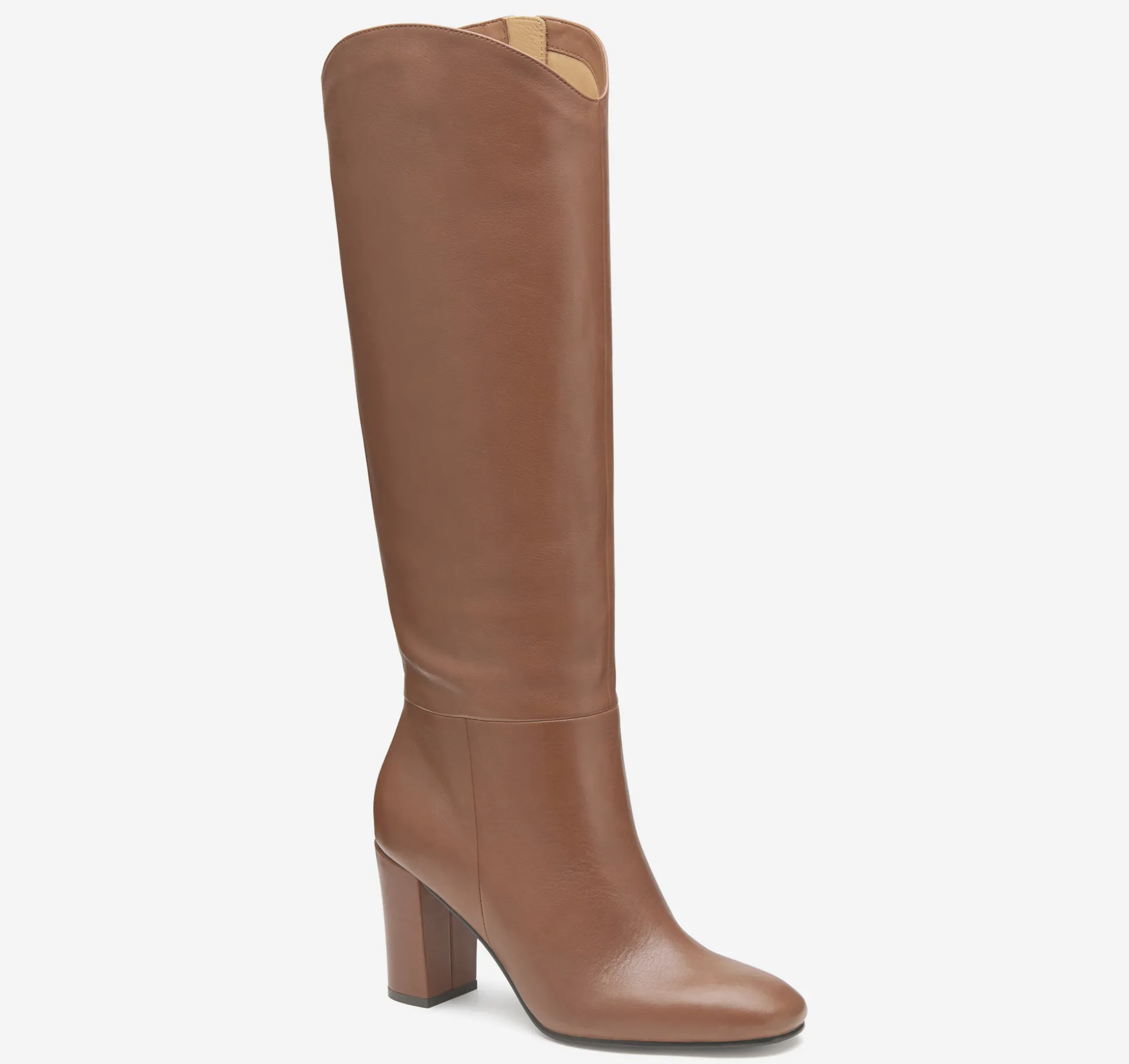 Heels & Platform Wedges | Boots & Booties^Johnston & Murphy Charlotte Knee-High Boot CognacItalianNappa