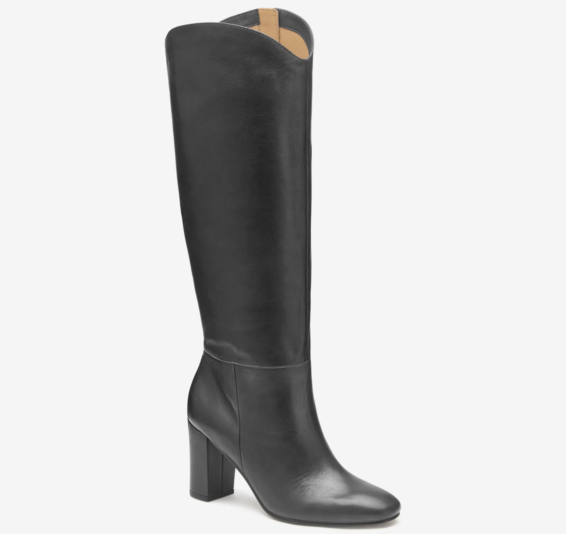 Heels & Platform Wedges | Boots & Booties^Johnston & Murphy Charlotte Knee-High Boot BlackItalianNappa
