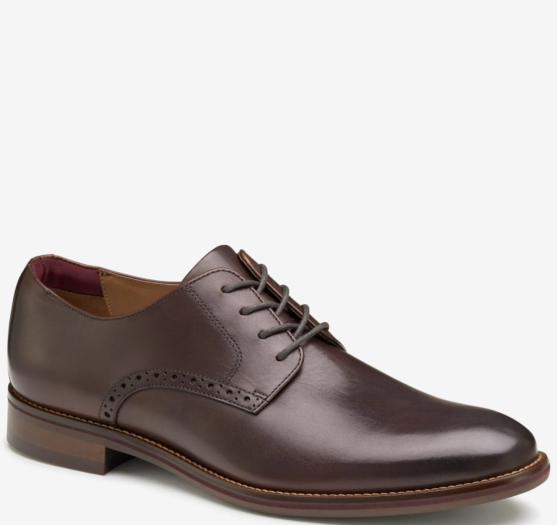 Dress Shoes | Lace-ups^Johnston & Murphy Conard 2.0 Plain Toe MahoganyFullGrain
