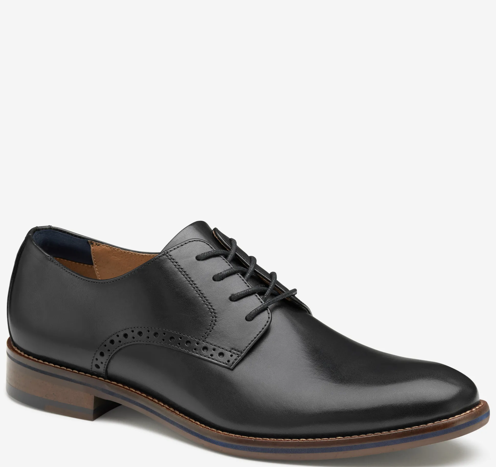 Dress Shoes | Lace-ups^Johnston & Murphy Conard 2.0 Plain Toe BlackFullGrain