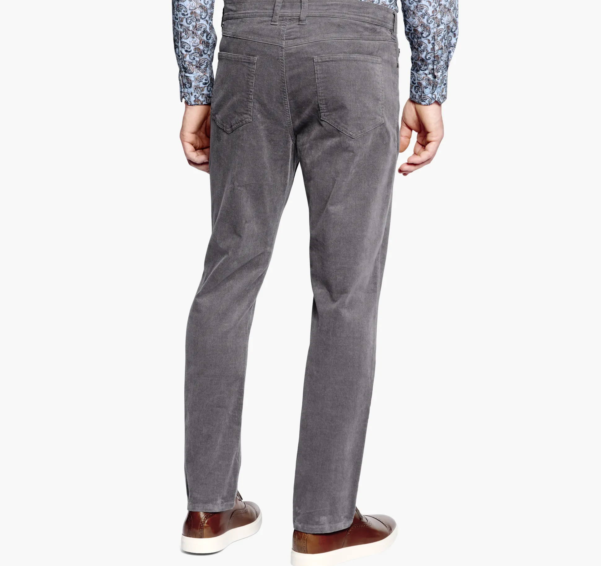 Pants & Jeans^Johnston & Murphy Corduroy Pants Charcoal