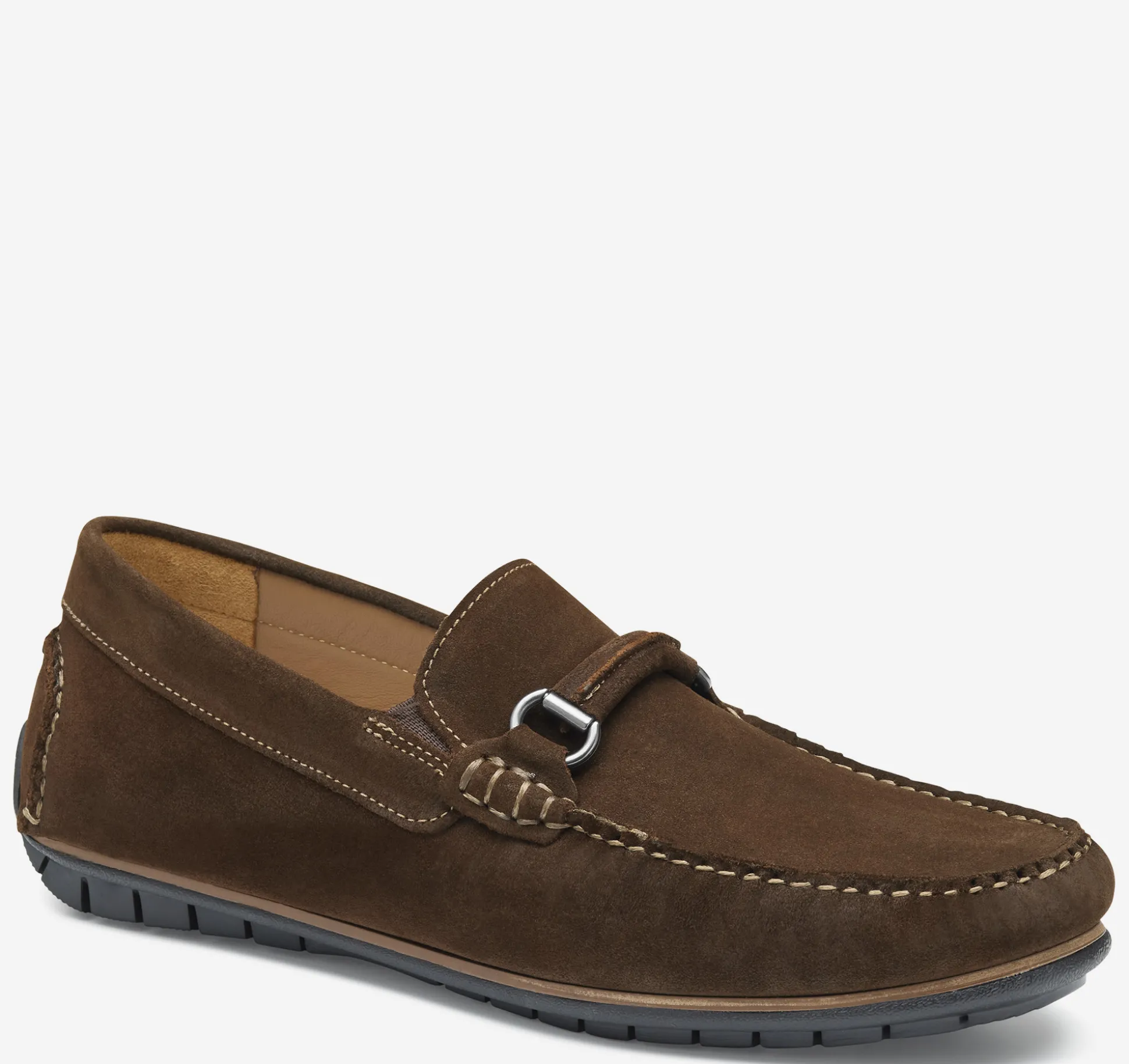 Slip-ons & Loafers^Johnston & Murphy Cort 2.0 Bit Loafer DarkBrownWaxedEnglishSuede