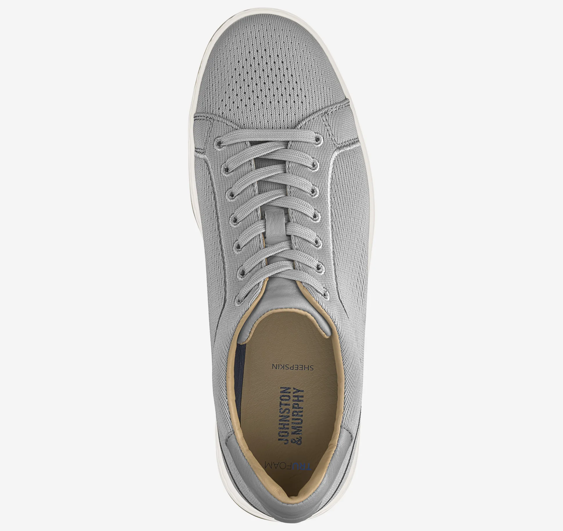 Lace-ups^Johnston & Murphy Daxton Knit Lace-Up GrayKnit