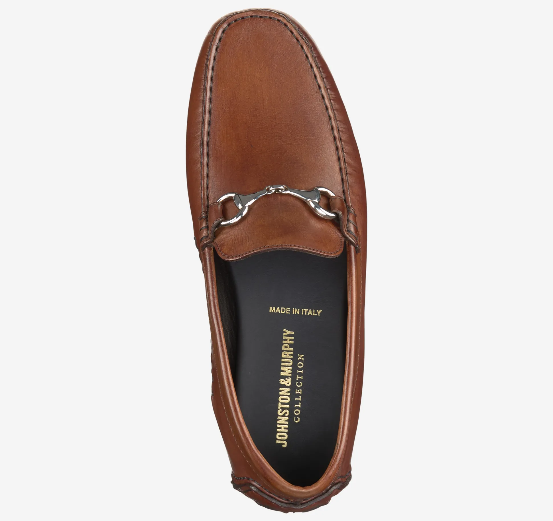 Slip-ons & Loafers^Johnston & Murphy Dayton Bit Loafer BrownItalianCalfskin
