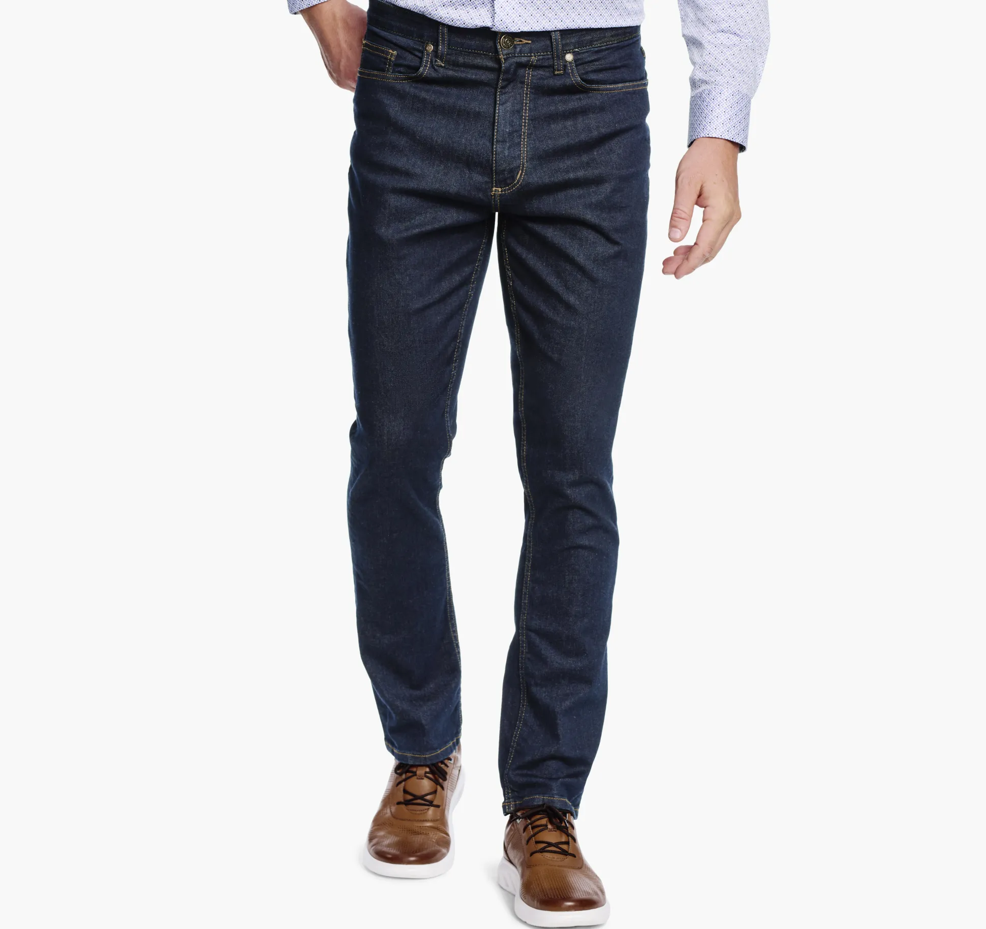 Pants & Jeans^Johnston & Murphy Denim Jeans DarkWash