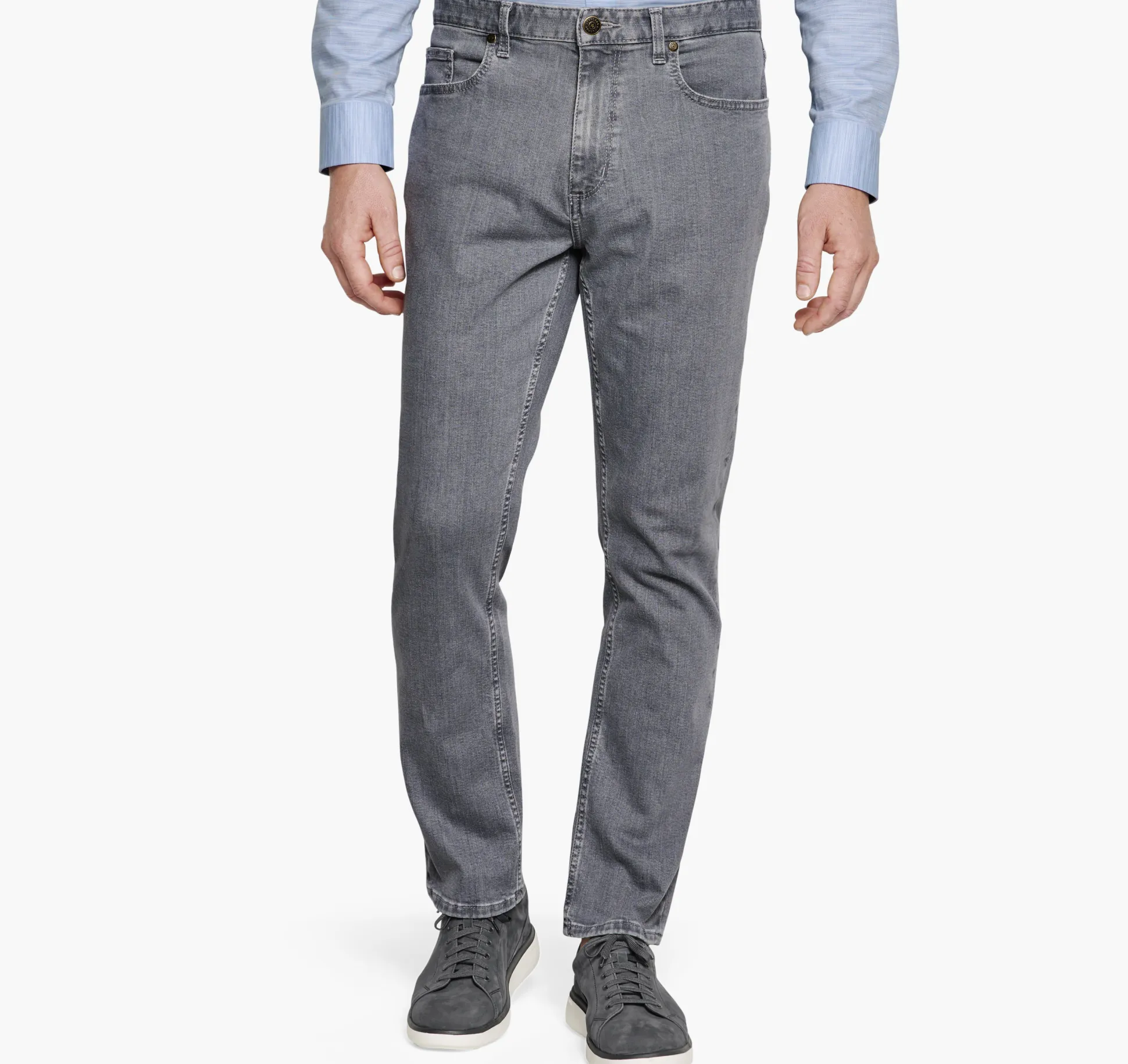 Pants & Jeans^Johnston & Murphy Denim Jeans GrayWash