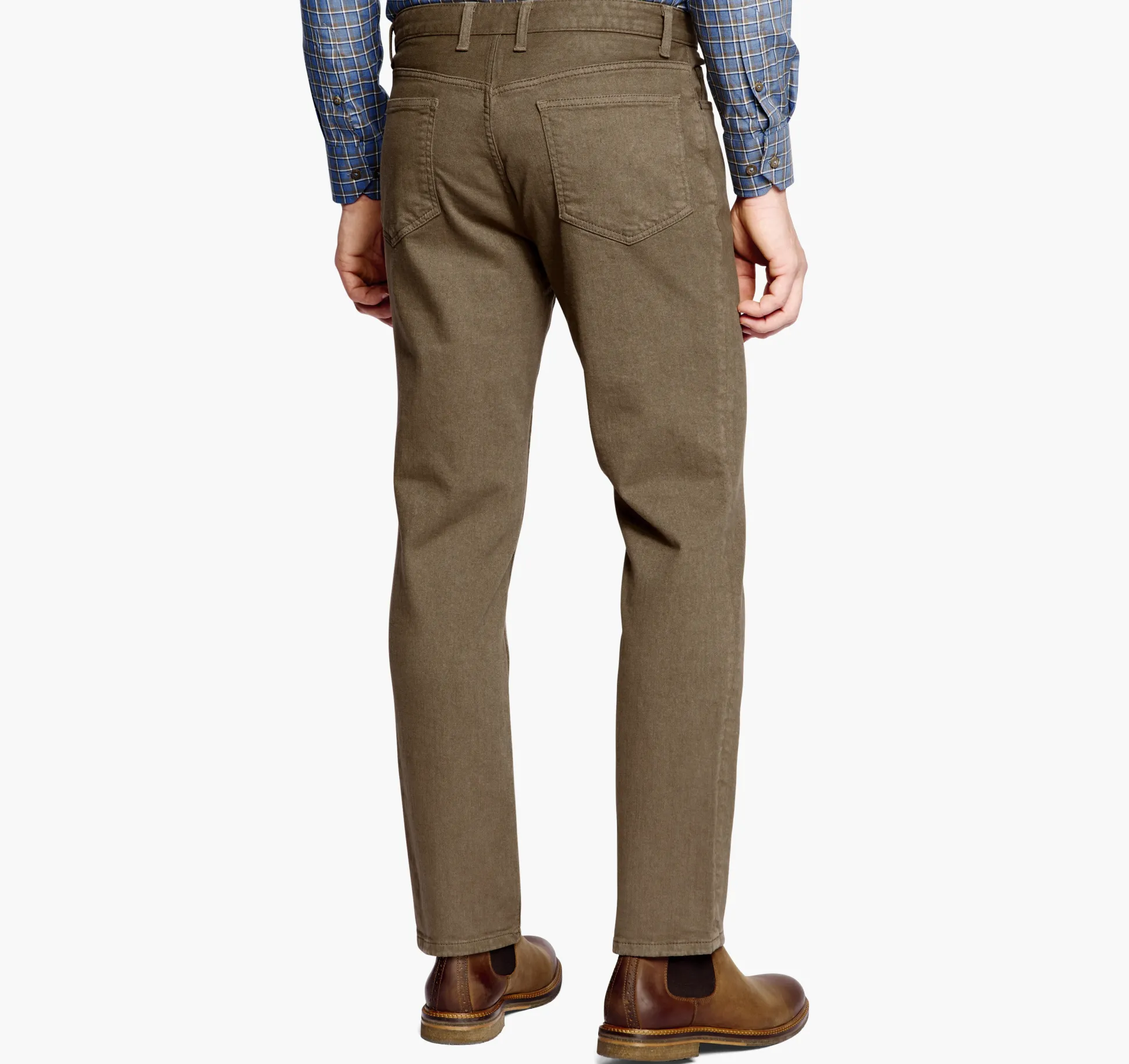 New Arrivals | Pants & Jeans^Johnston & Murphy Denim Jeans LightBrownWash