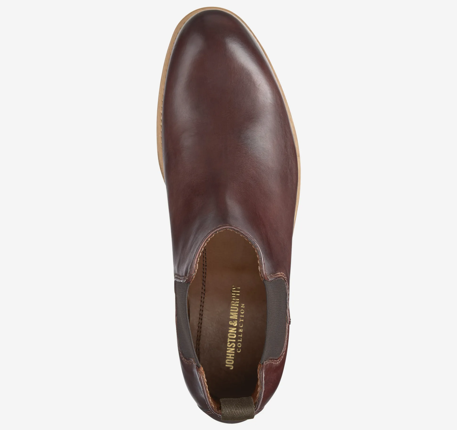 Dress Shoes | Slip-ons & Loafers^Johnston & Murphy Dudley Chelsea Boot MahoganyDip-DyedCalfskin