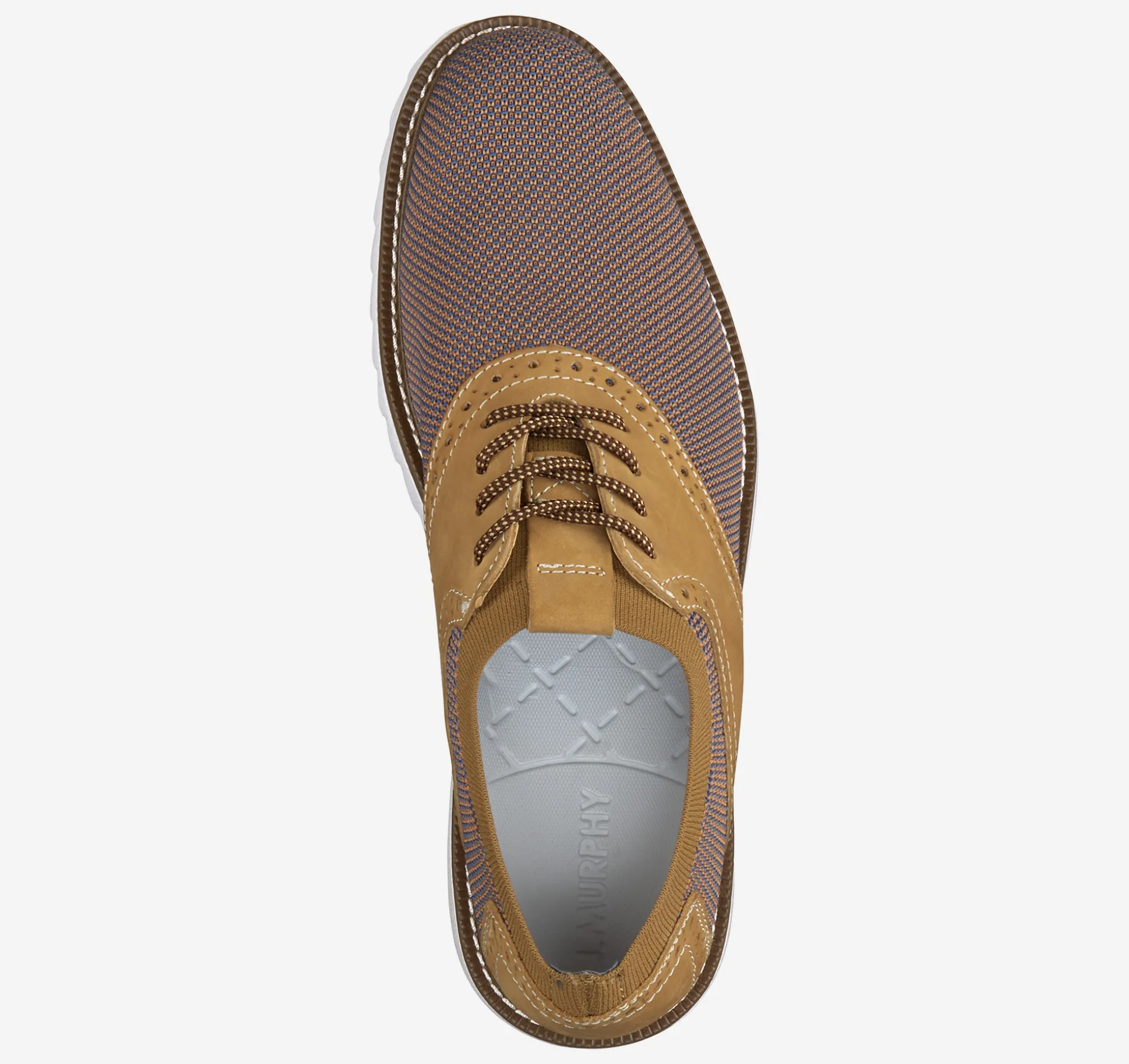 Lace-ups^Johnston & Murphy Duncan Saddle Tan2-Tone
