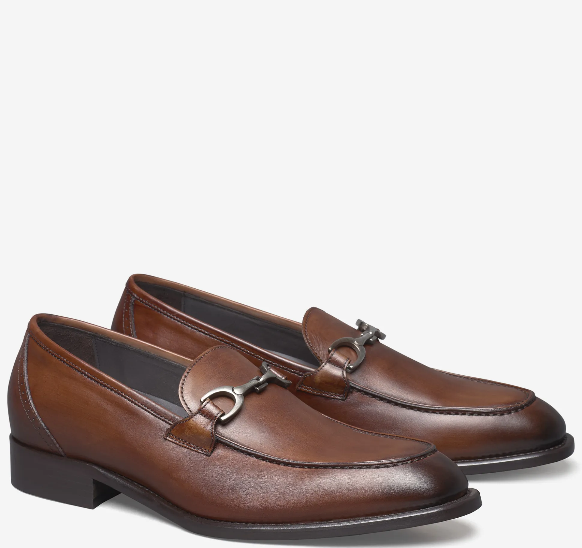 Dress Shoes | Slip-ons & Loafers^Johnston & Murphy Ellsworth Bit Loafer BrownItalianCalfskin