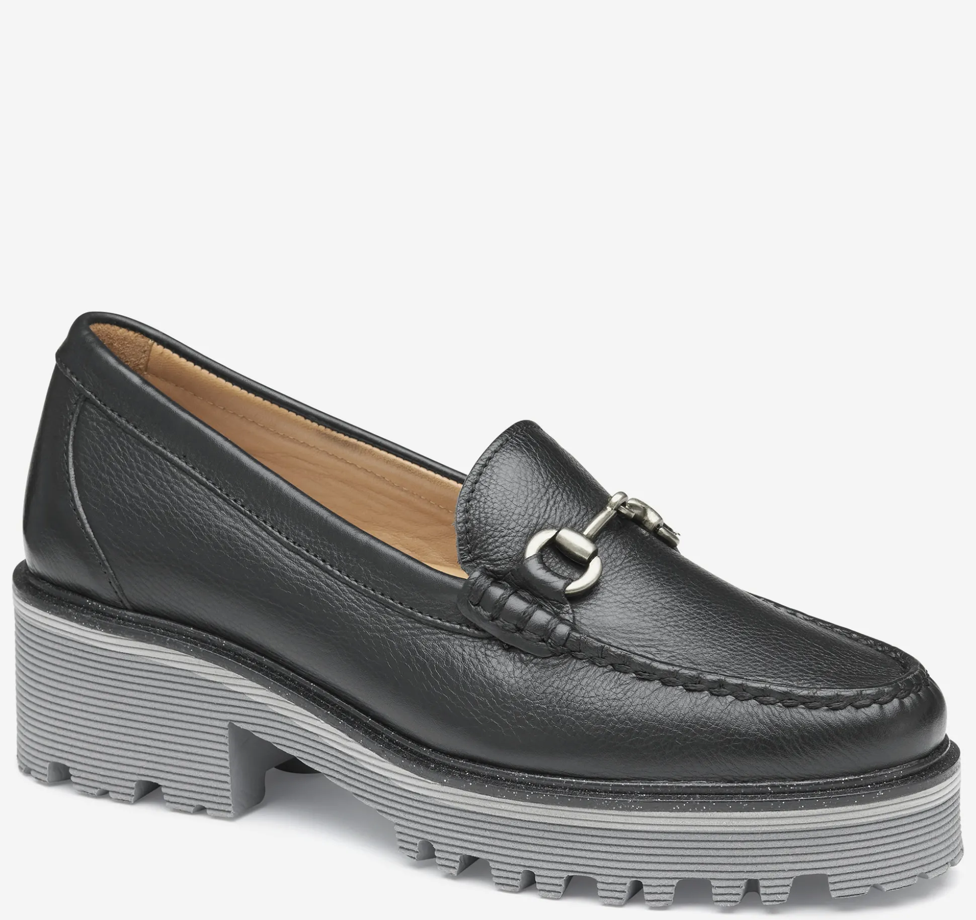 Mules & Loafers^Johnston & Murphy Emmalynn Bit Loafer BlackCalfskin