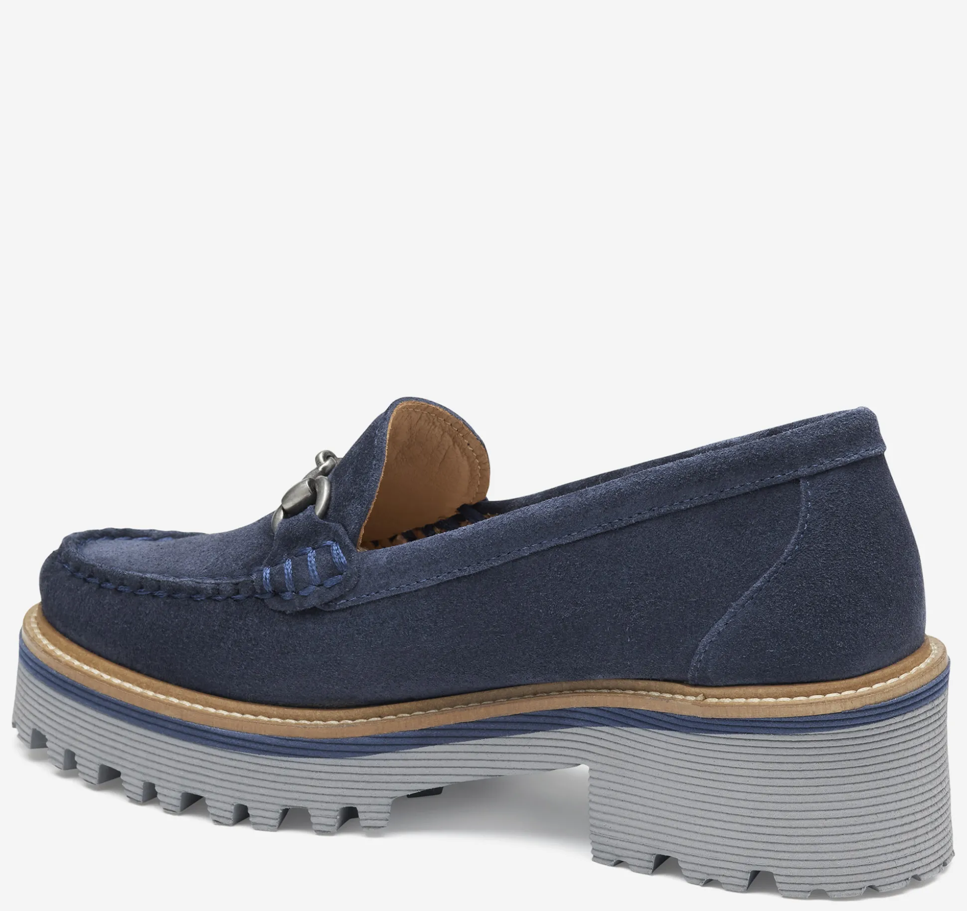Mules & Loafers^Johnston & Murphy Emmalynn Bit Loafer NavySuede