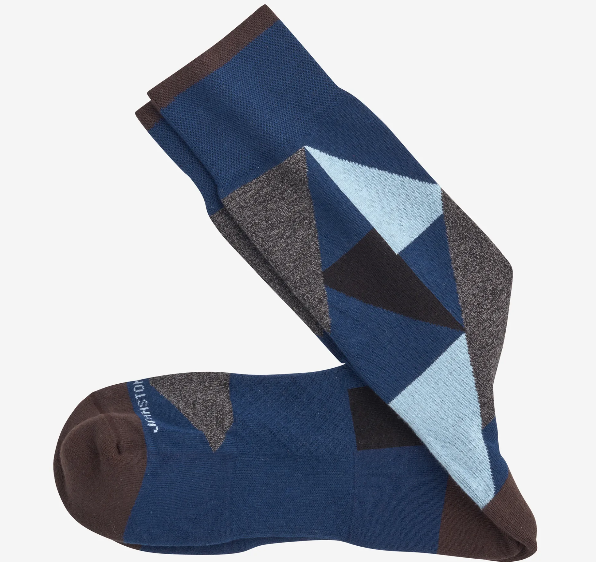 Socks^Johnston & Murphy First in Comfort Socks BlueMulti