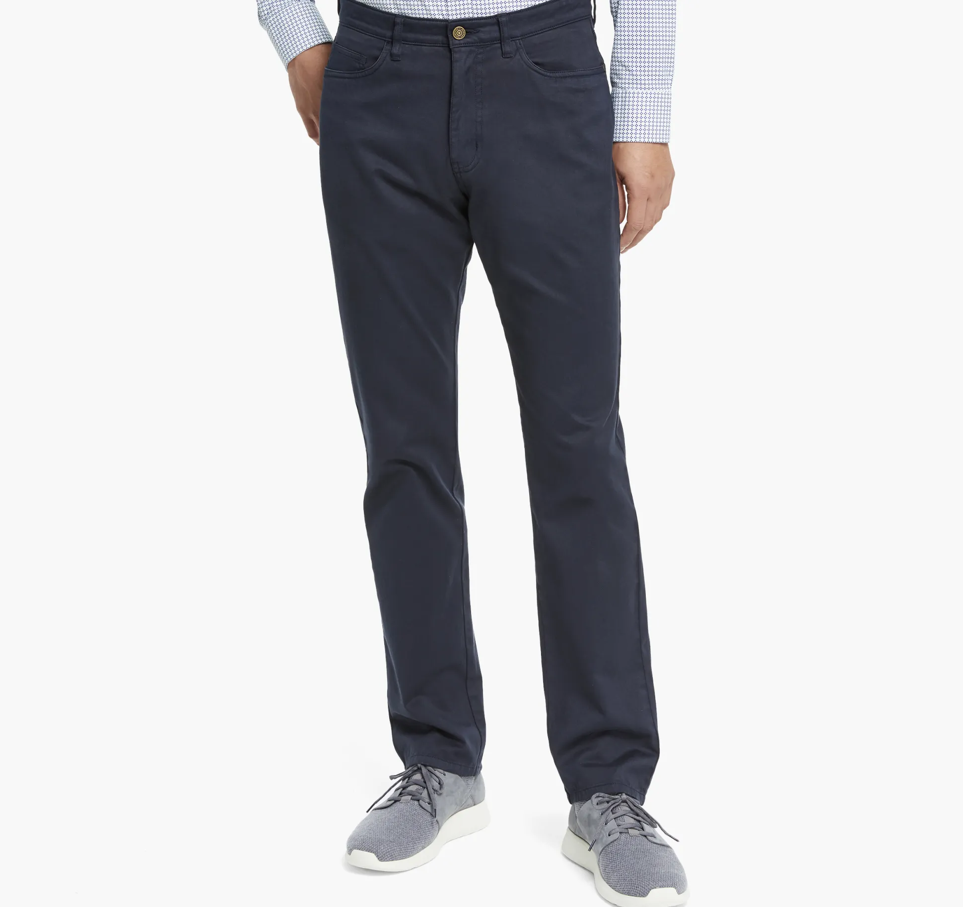 Pants & Jeans^Johnston & Murphy Five-Pocket Pants Navy