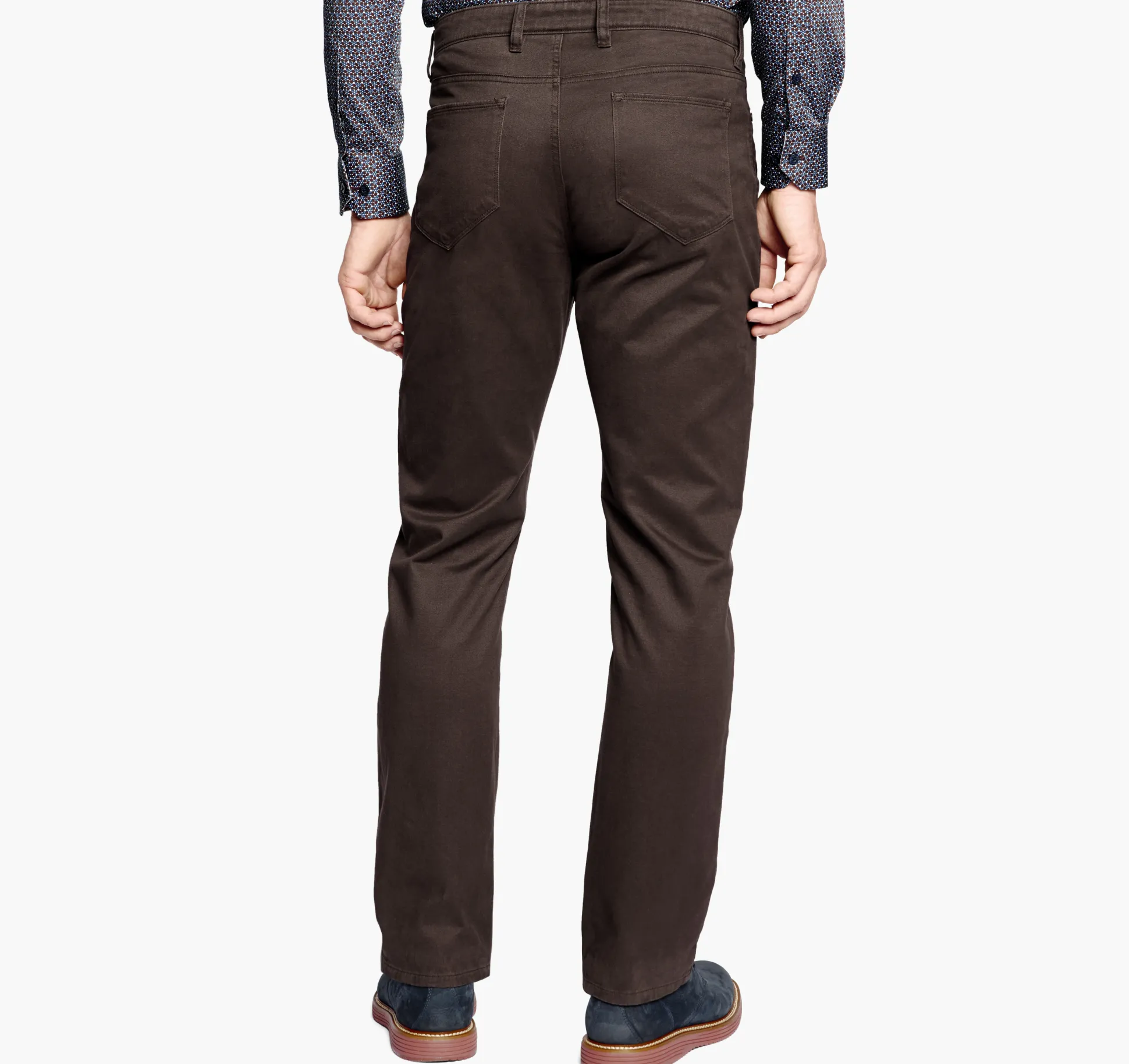 Pants & Jeans^Johnston & Murphy Five-Pocket Pants Brown
