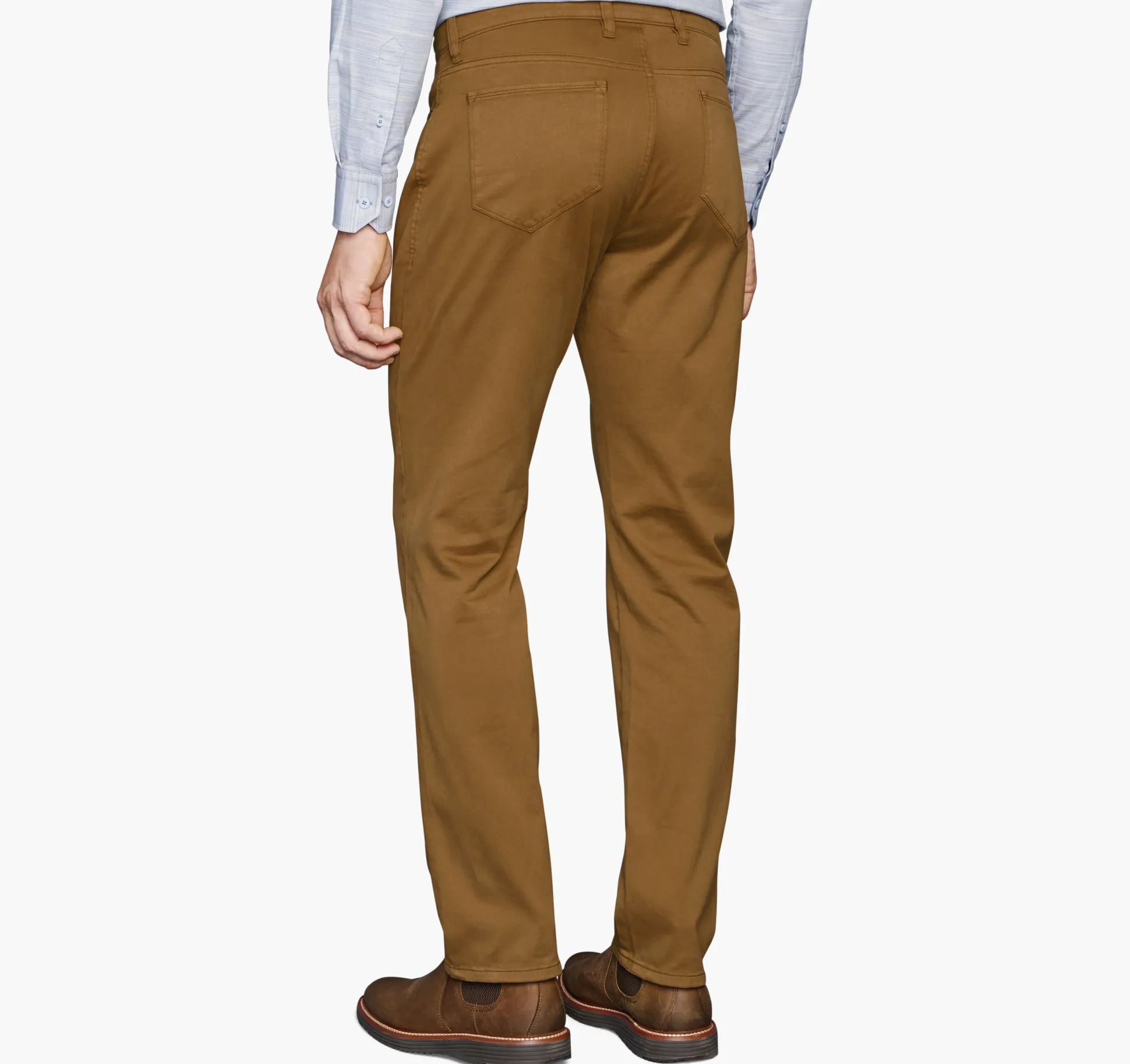 Pants & Jeans^Johnston & Murphy Five-Pocket Pants Camel