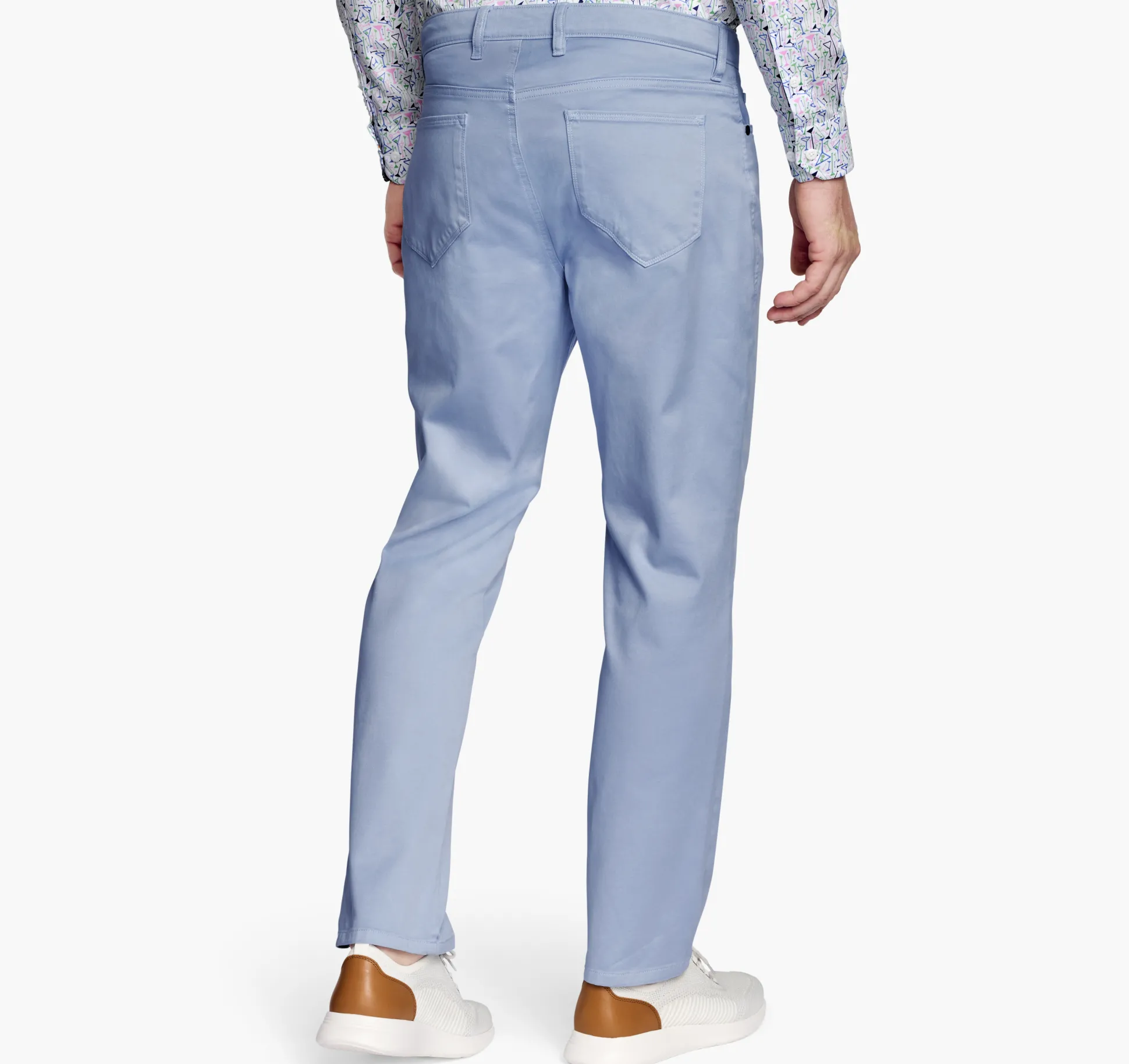 Pants & Jeans^Johnston & Murphy Five-Pocket Pants Blue