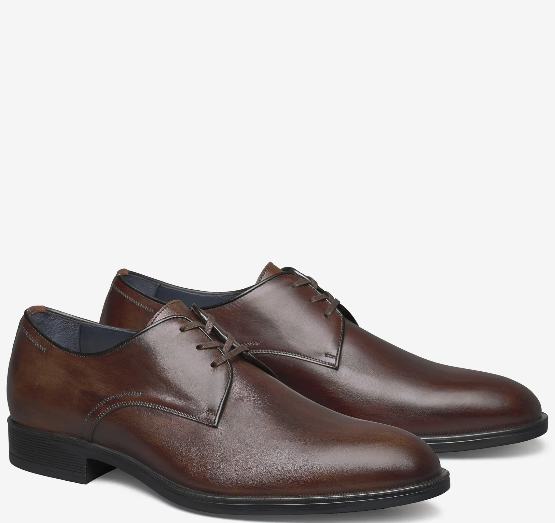 Dress Shoes | Lace-ups^Johnston & Murphy Flynch Plain Toe MahoganyItalianCalfskin