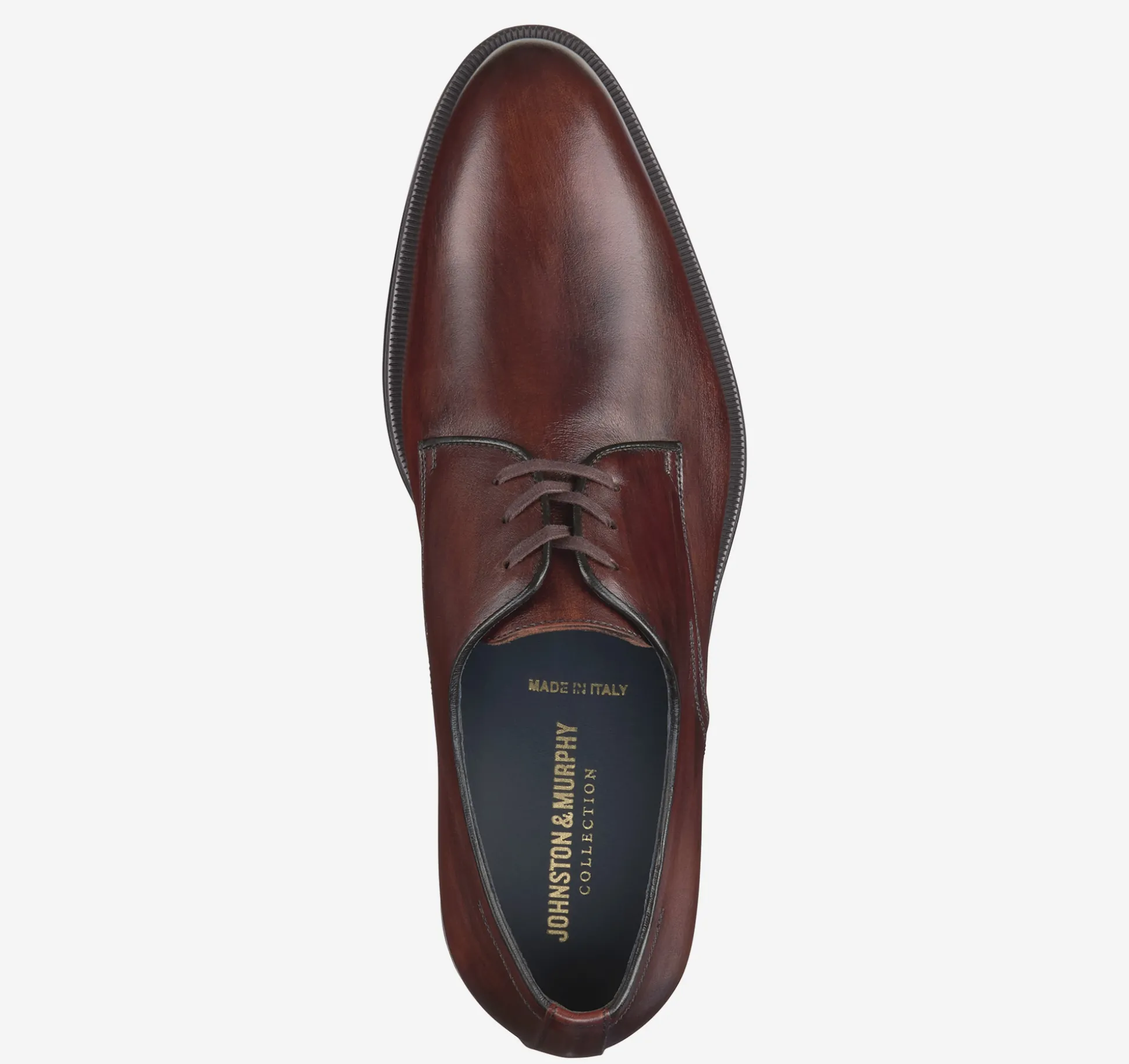 Dress Shoes | Lace-ups^Johnston & Murphy Flynch Plain Toe MahoganyItalianCalfskin