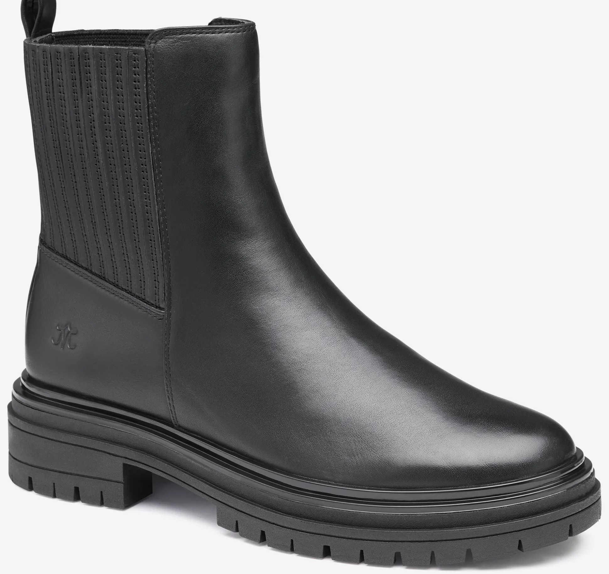 Boots & Booties^Johnston & Murphy Gianna Gore Boot BlackFullGrain