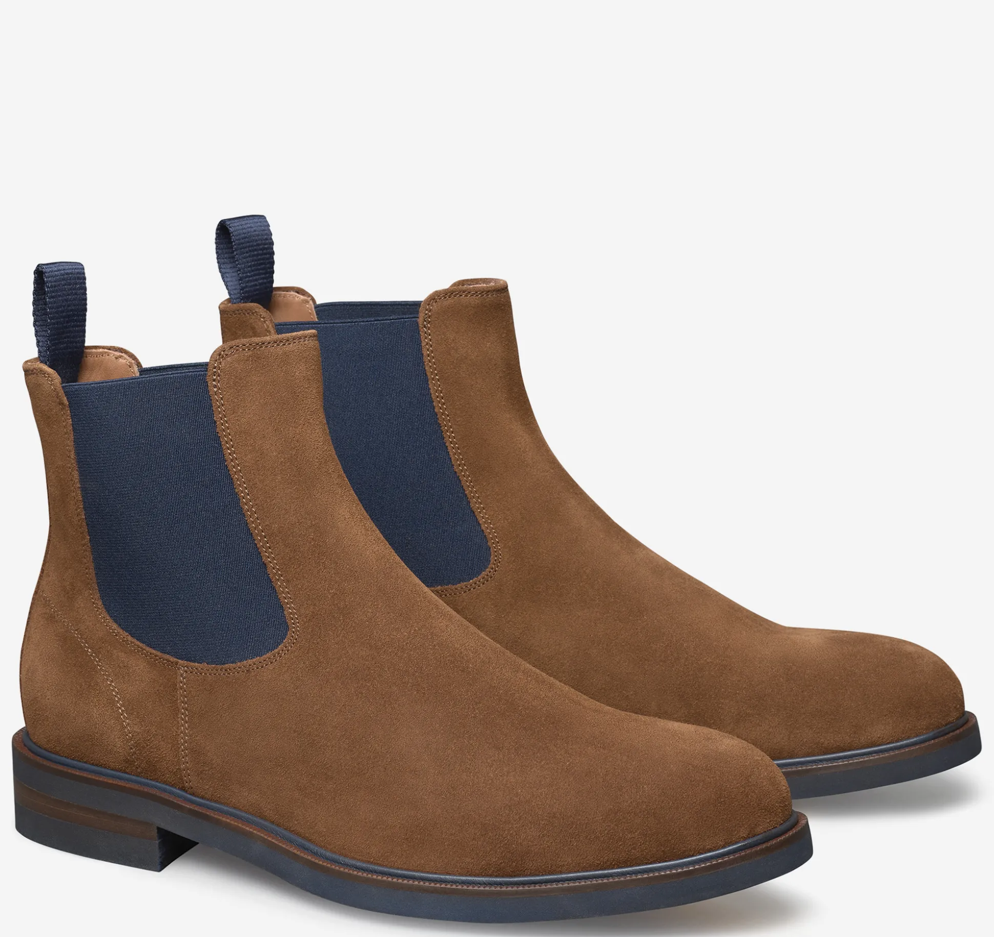 Boots^Johnston & Murphy Hartley Chelsea Boot SnuffItalianSuede