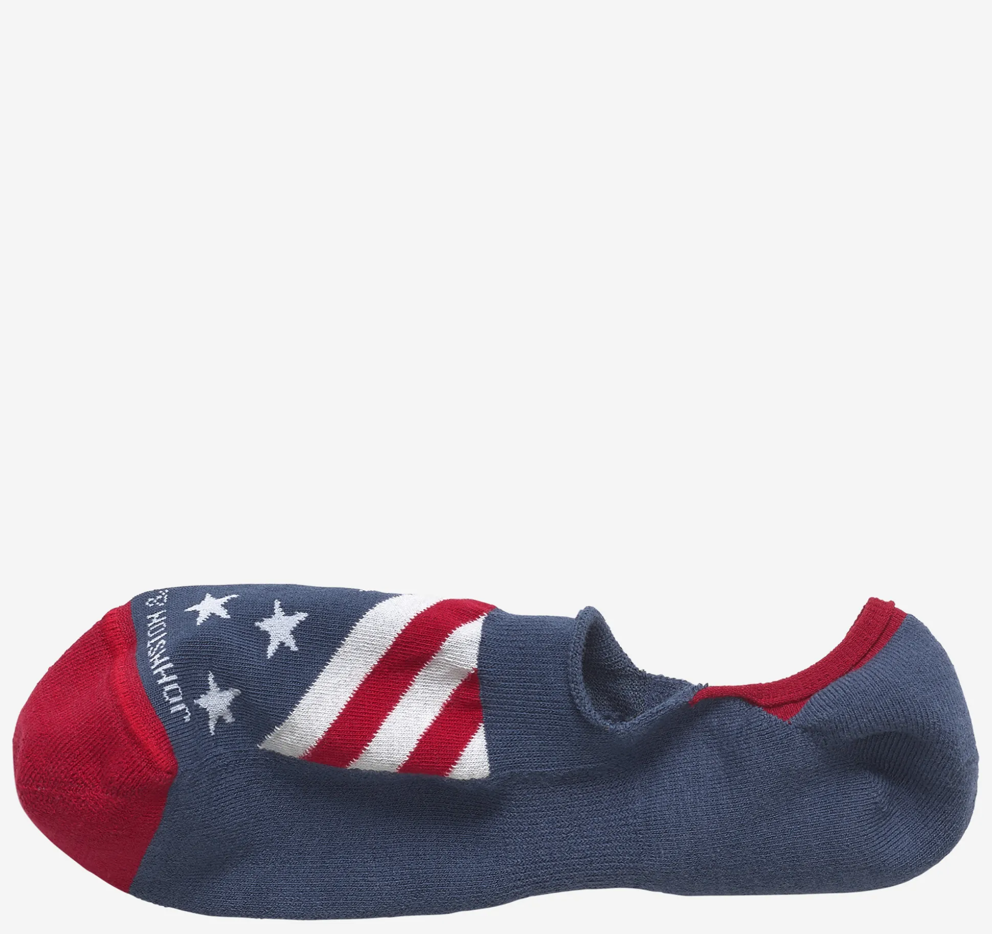 Socks^Johnston & Murphy High-Cut Liner Socks NavyFlag