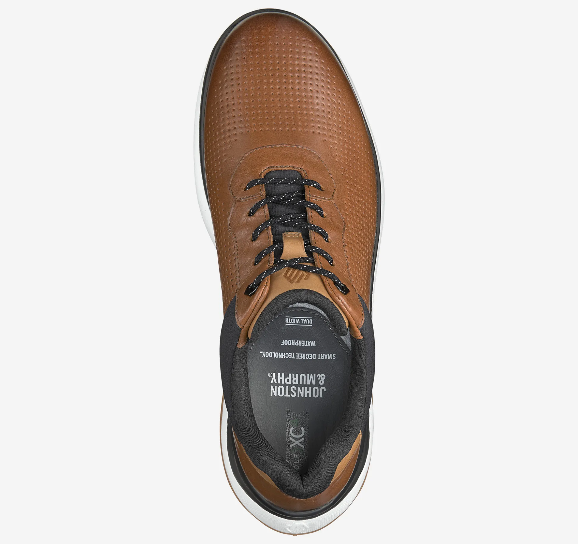 Lace-ups^Johnston & Murphy HT1-Luxe U-Throat TanWaterproofFullGrain