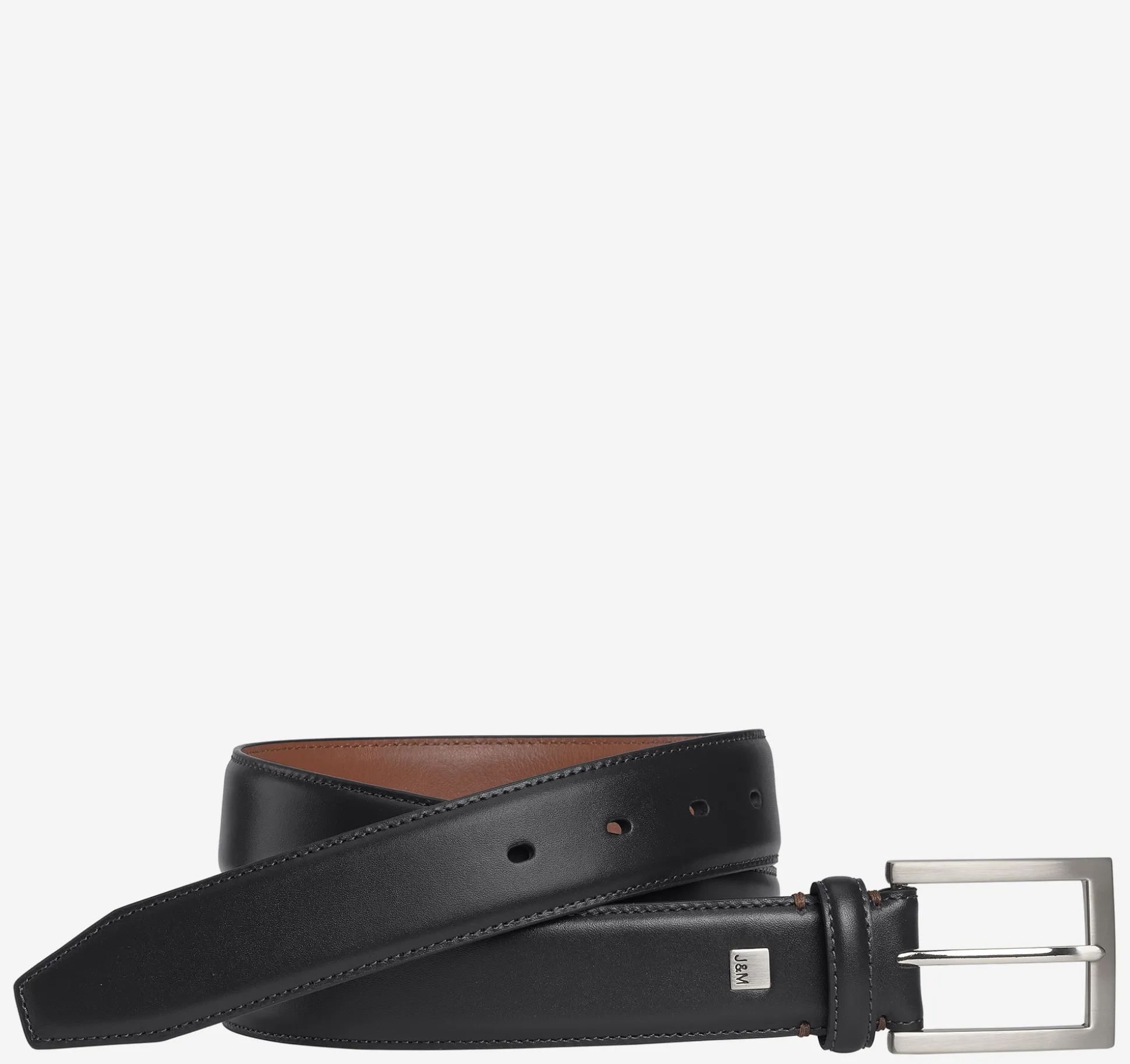 Belts^Johnston & Murphy Johnston & Murphy Dress Belt Black