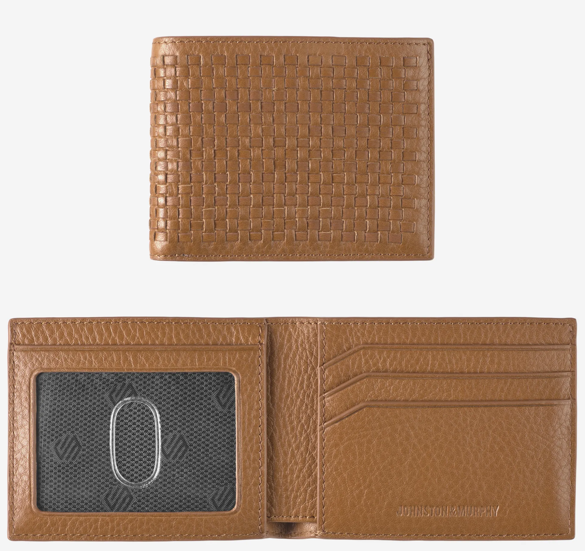 Wallets | Wallets^Johnston & Murphy Kingston Woven Billfold Brown