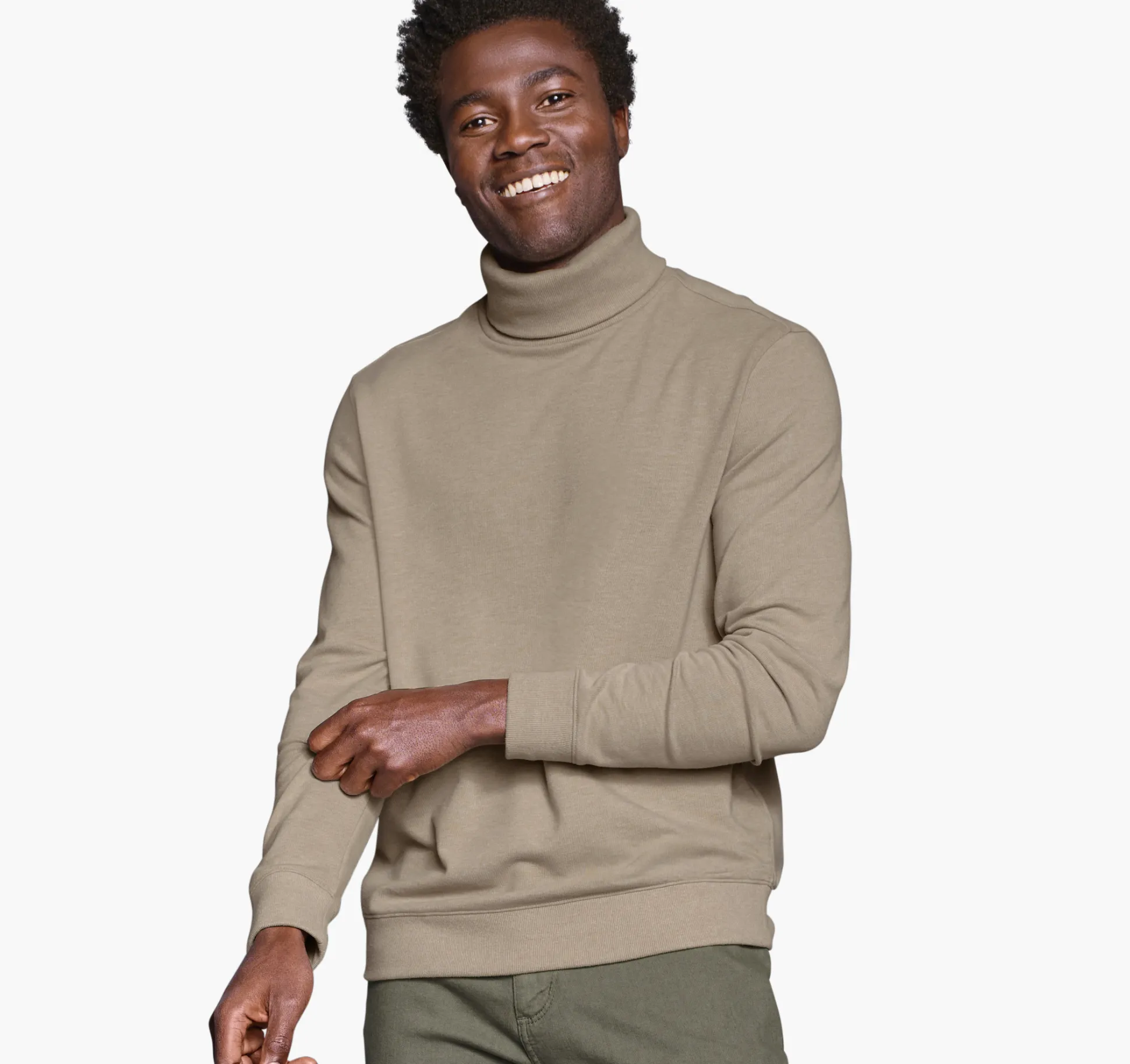 Sweaters & Knits^Johnston & Murphy Knit Turtleneck Oatmeal