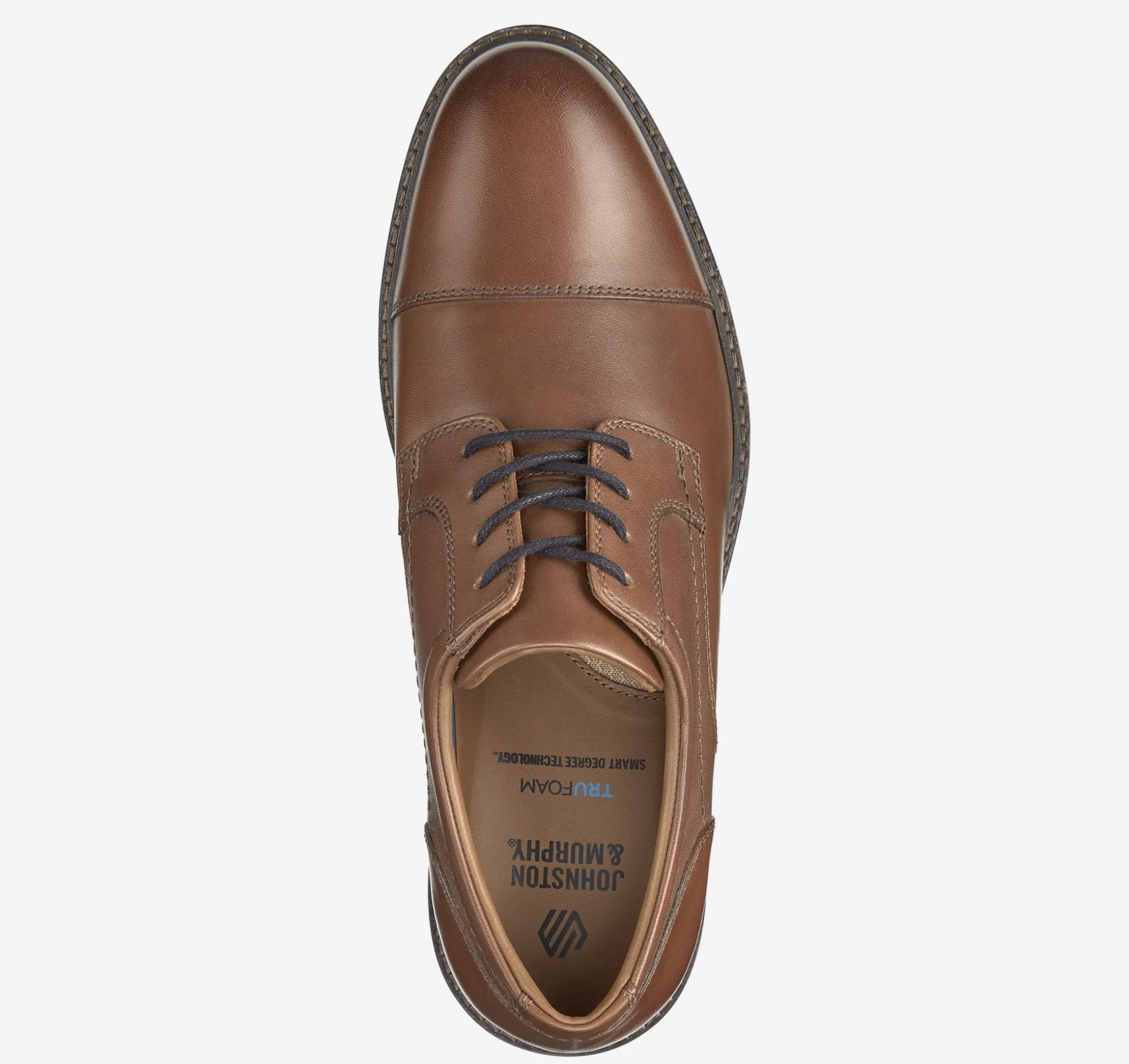 Lace-ups^Johnston & Murphy Mason Cap Toe TanFullGrain