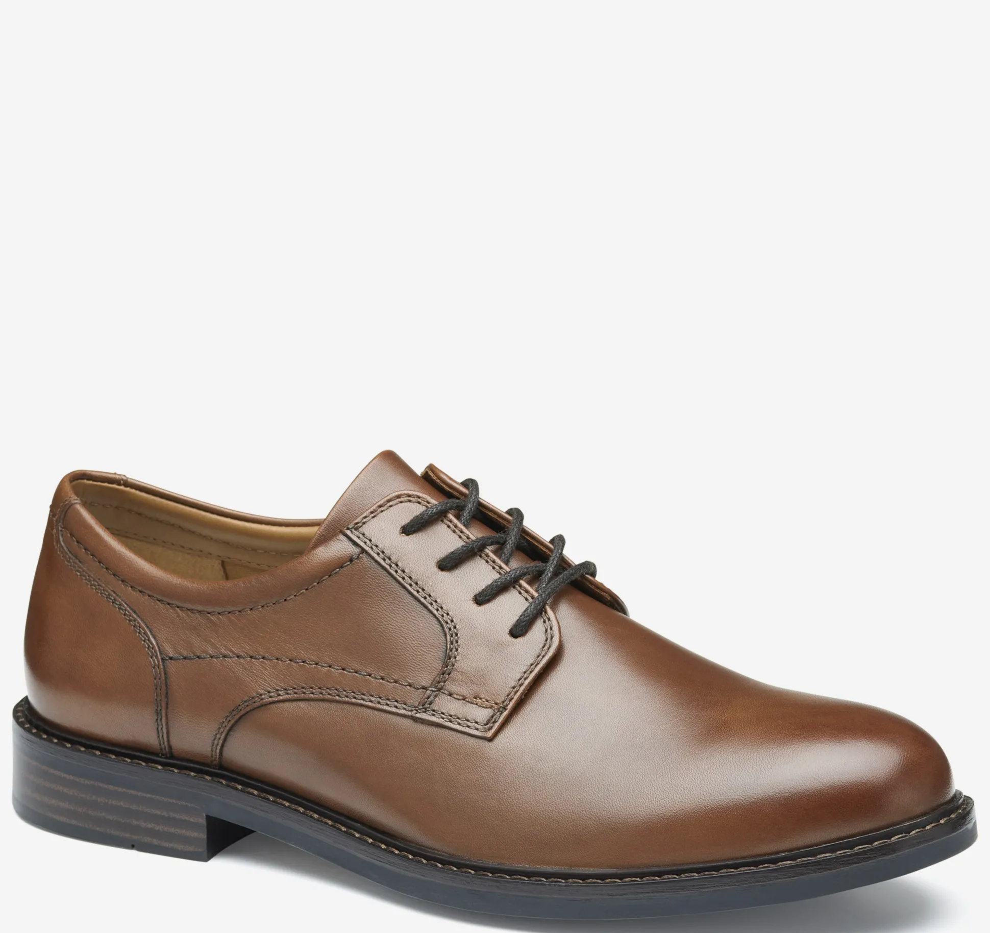 Lace-ups^Johnston & Murphy Mason Plain Toe TanFullGrain