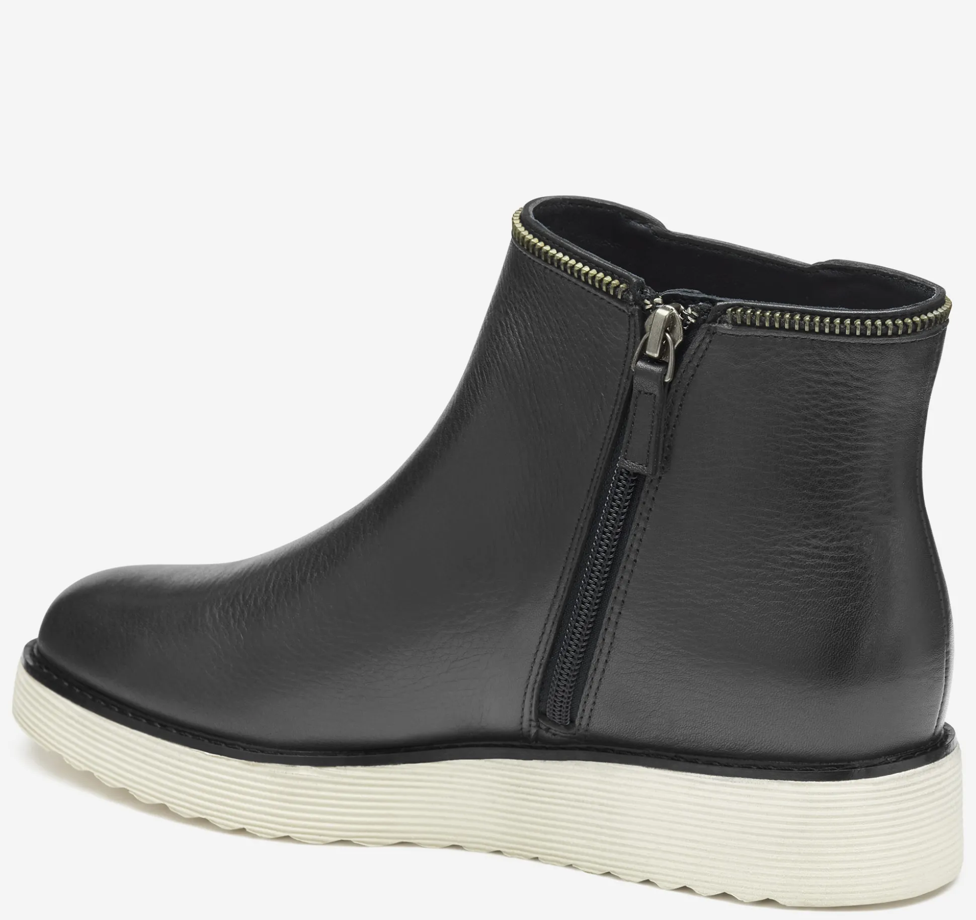 Boots & Booties^Johnston & Murphy Mitzi Zipper Bootie BlackCalfskin