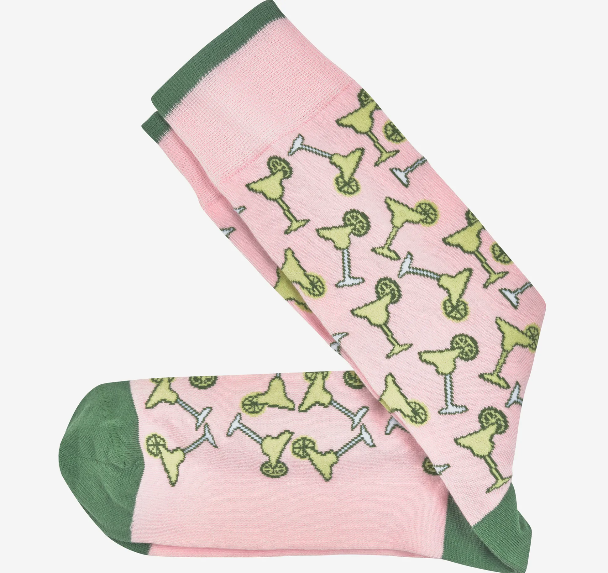 Socks^Johnston & Murphy Novelty Socks PinkMargarita