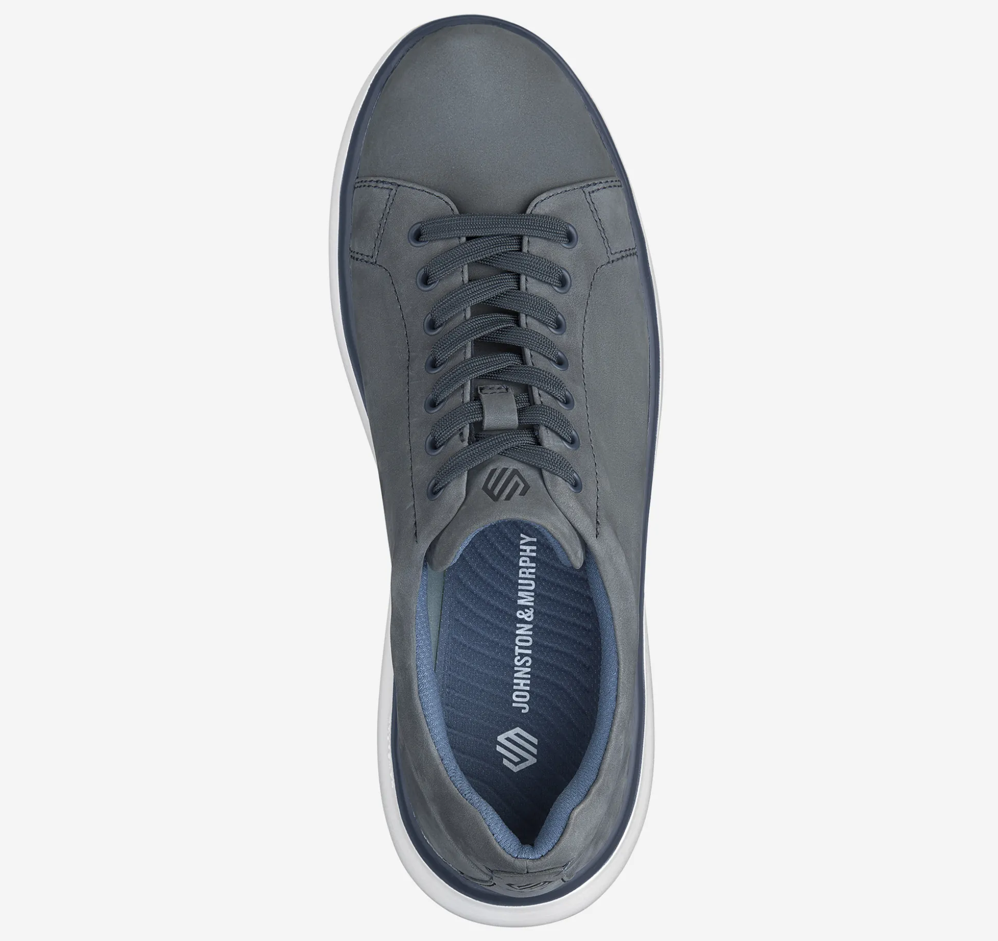 Lace-ups^Johnston & Murphy Oasis Lace-To-Toe NavyNubuck