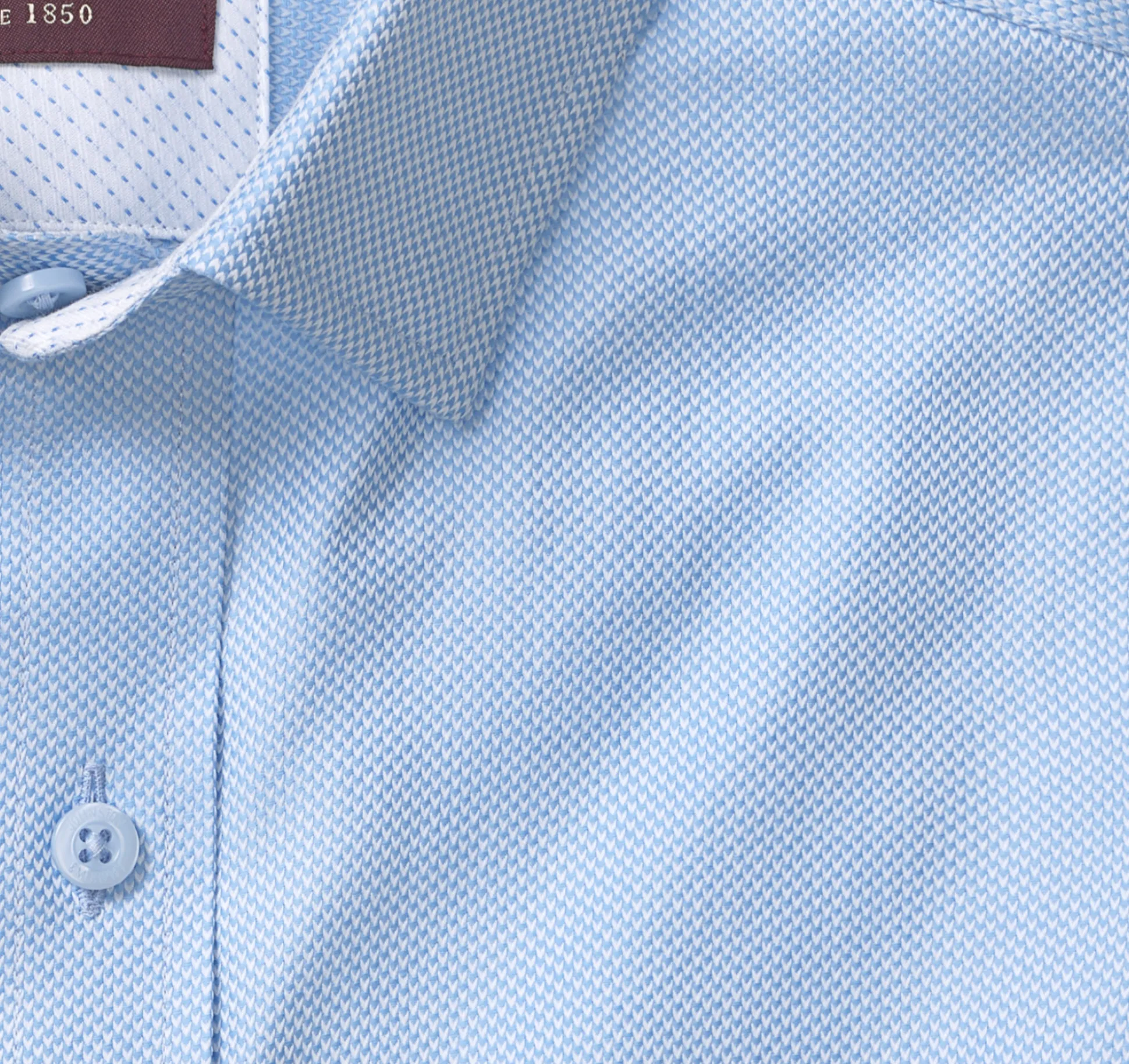 Shirts^Johnston & Murphy Premium Cotton Shirts BlueSolidBirdseye