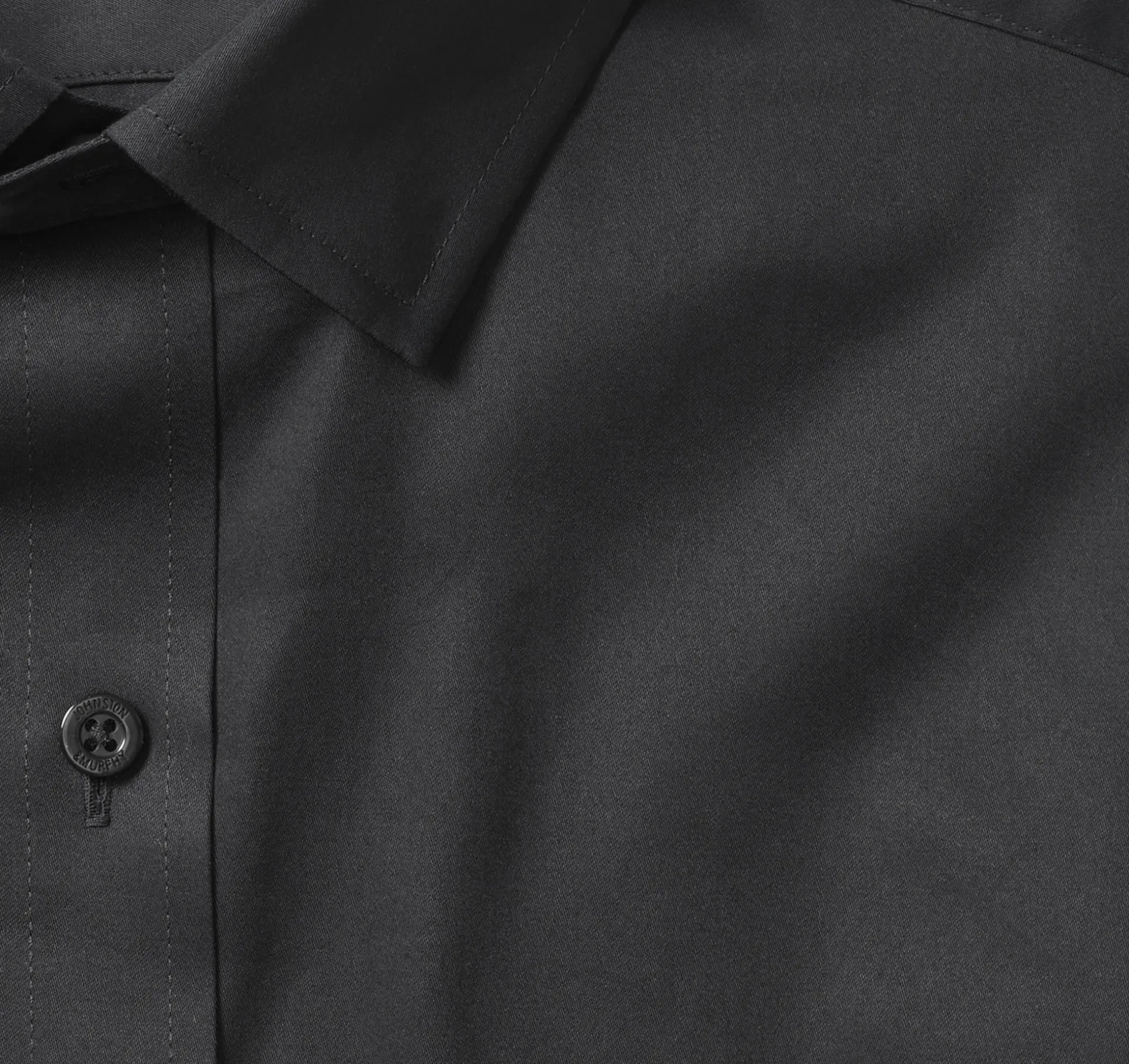 Shirts^Johnston & Murphy Premium Cotton Shirts BlackSateenPoplin